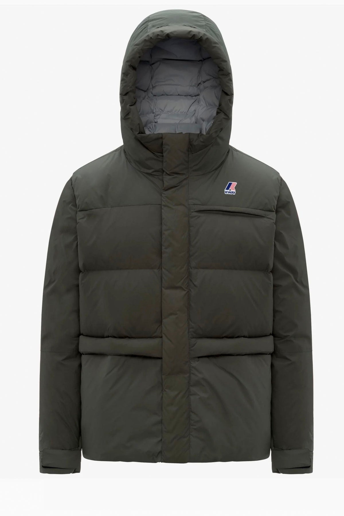 K-WAY LE VRAI 4.0 AURELE HEAVY WARM en color VERDE (3)