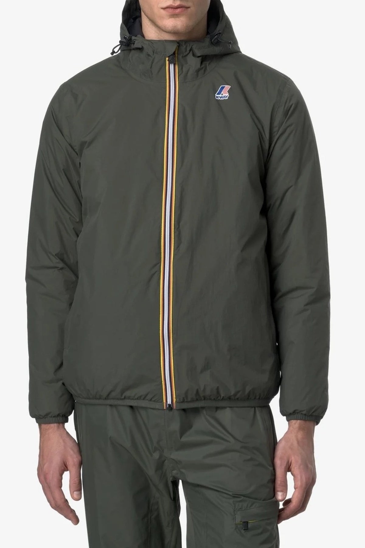 K-WAY LE VRAI 4.0 CLAUDE WARM en color VERDE (1)