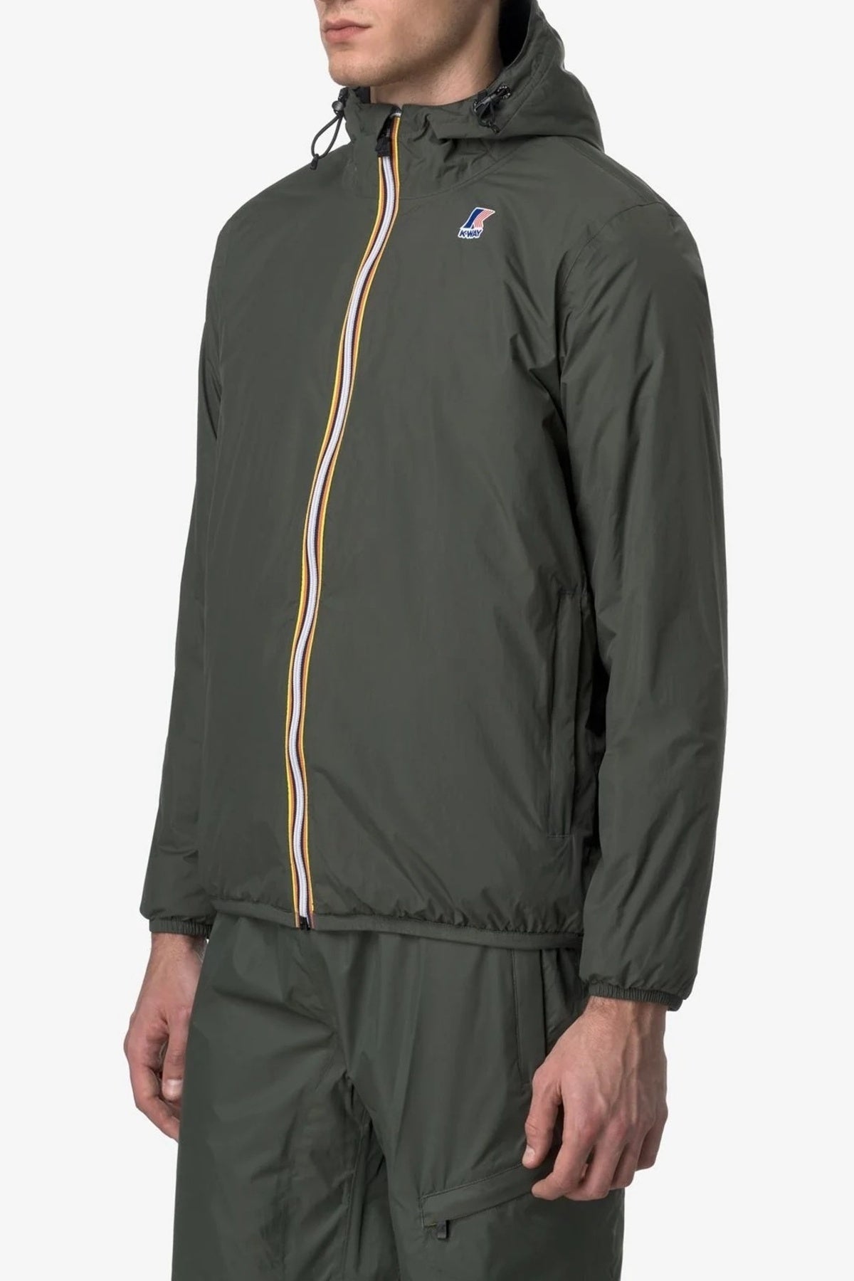 K-WAY LE VRAI 4.0 CLAUDE WARM en color VERDE (3)
