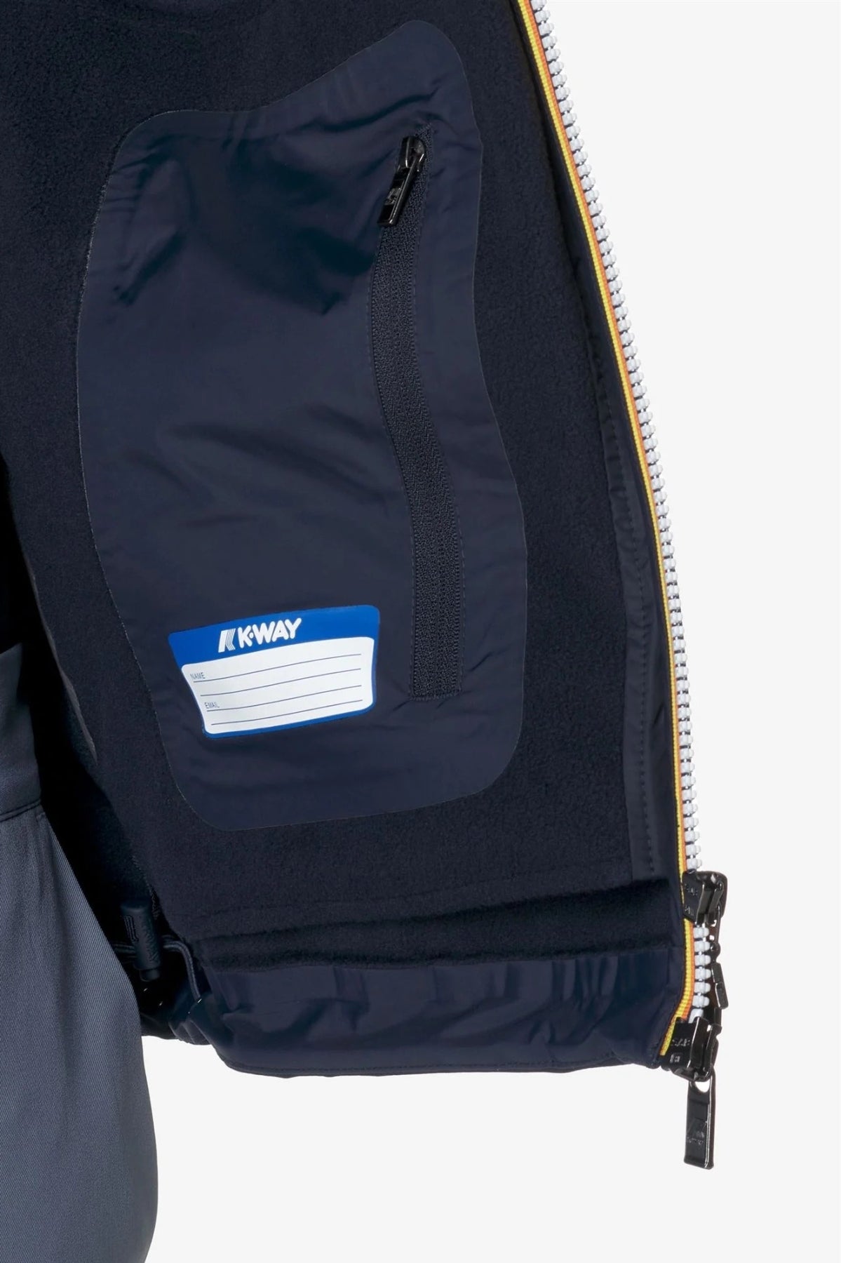 K-WAY JACKO BONDED K6131BW en color AZUL (3)