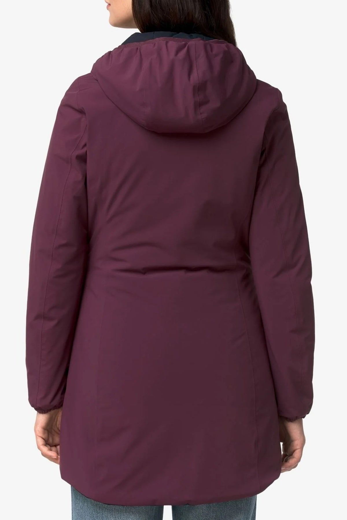 K-WAY DENISE WARM DOUBLE K6128UW en color BURDEOS (3)
