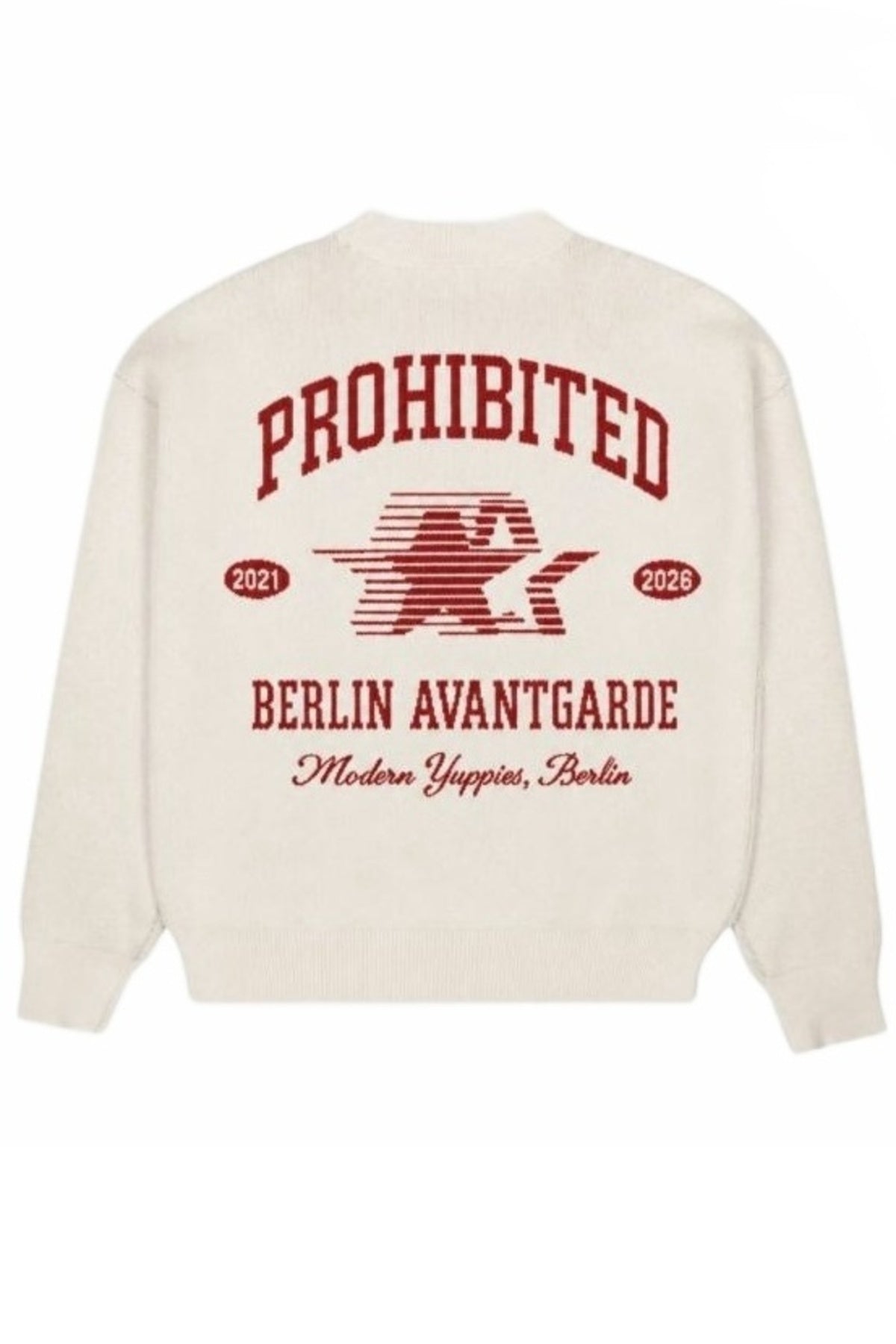 PROHIBITED AVANTGARDE KNIT SWEATER en color  (3)