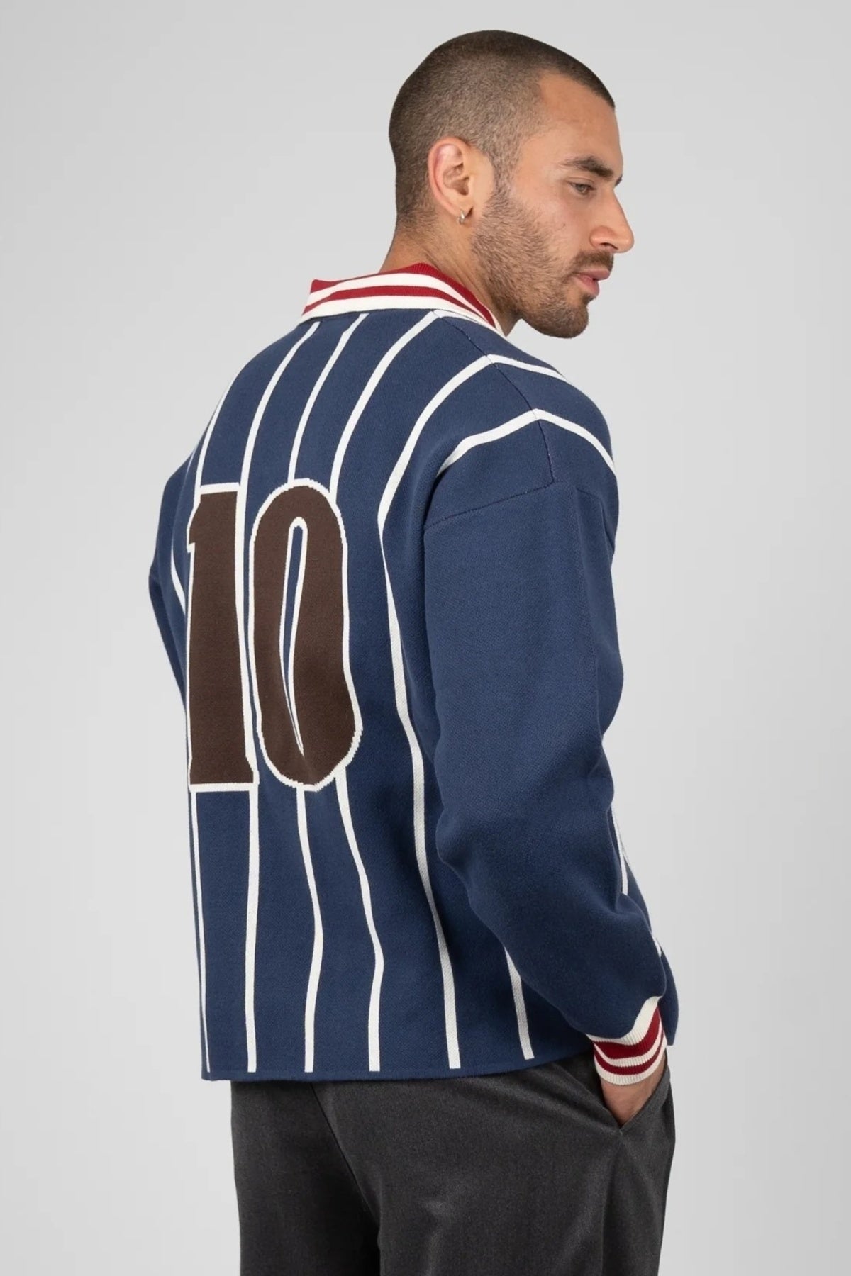 PROHIBITED FIELD NUMBERS KNIT TRIKOT en color  (2)