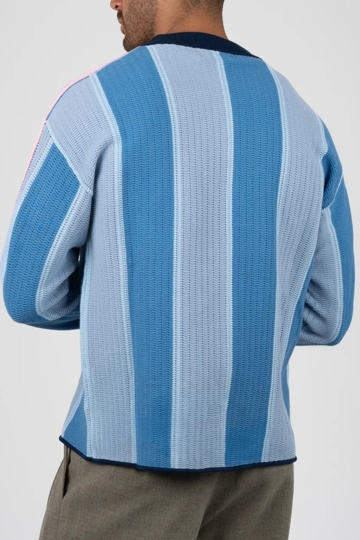 PROHIBITED STRIPED TEAM KNIT TRIKOT en color  (2)
