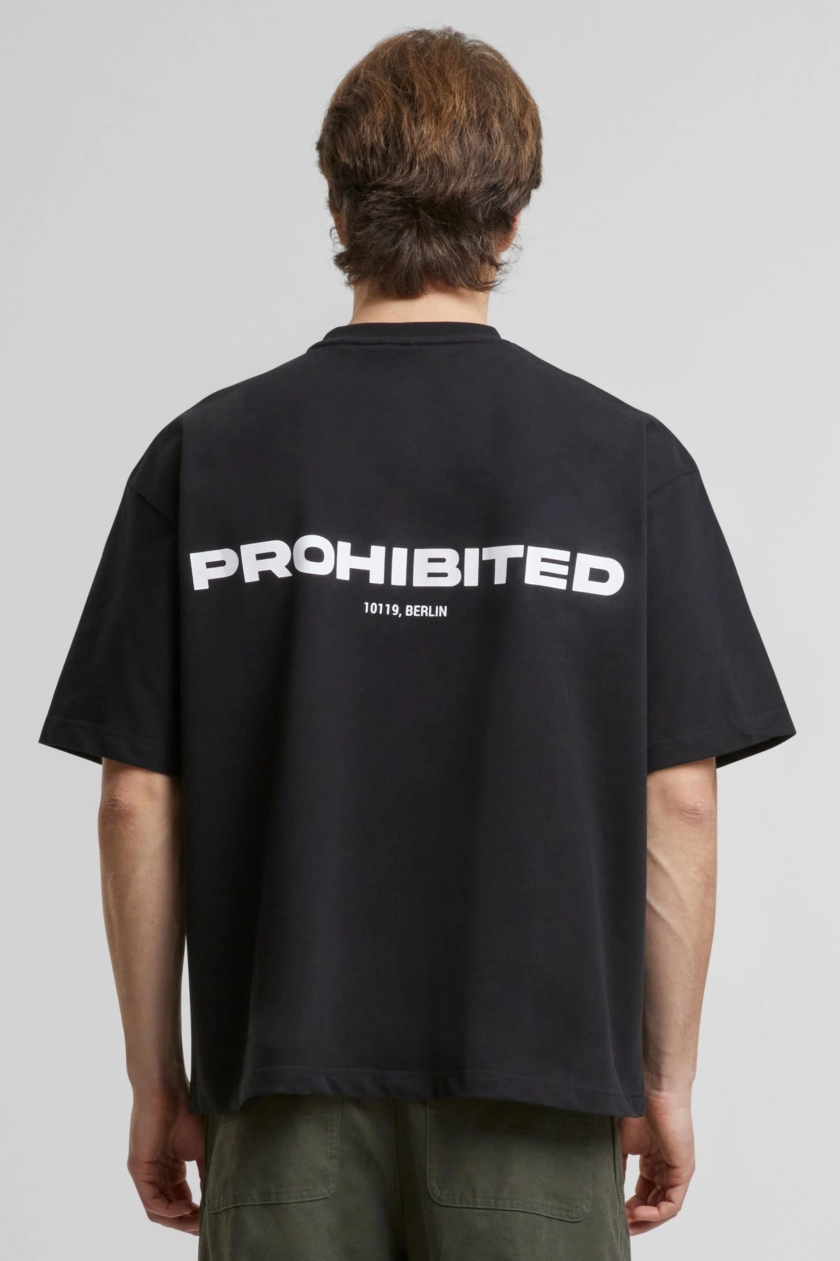 Camiseta Prohibited 10119 Tee Negro | Yellowshop