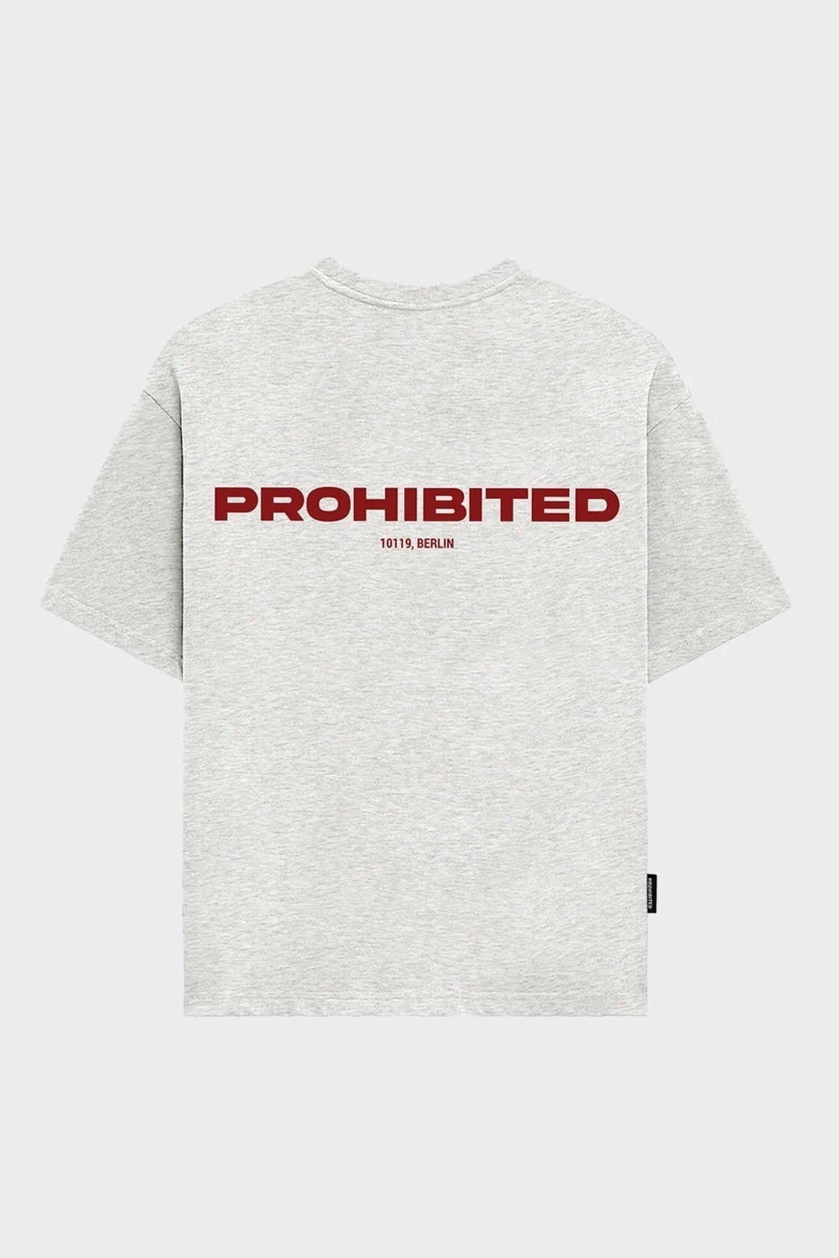 PROHIBITED 10119 TEE en color GRIS (3)