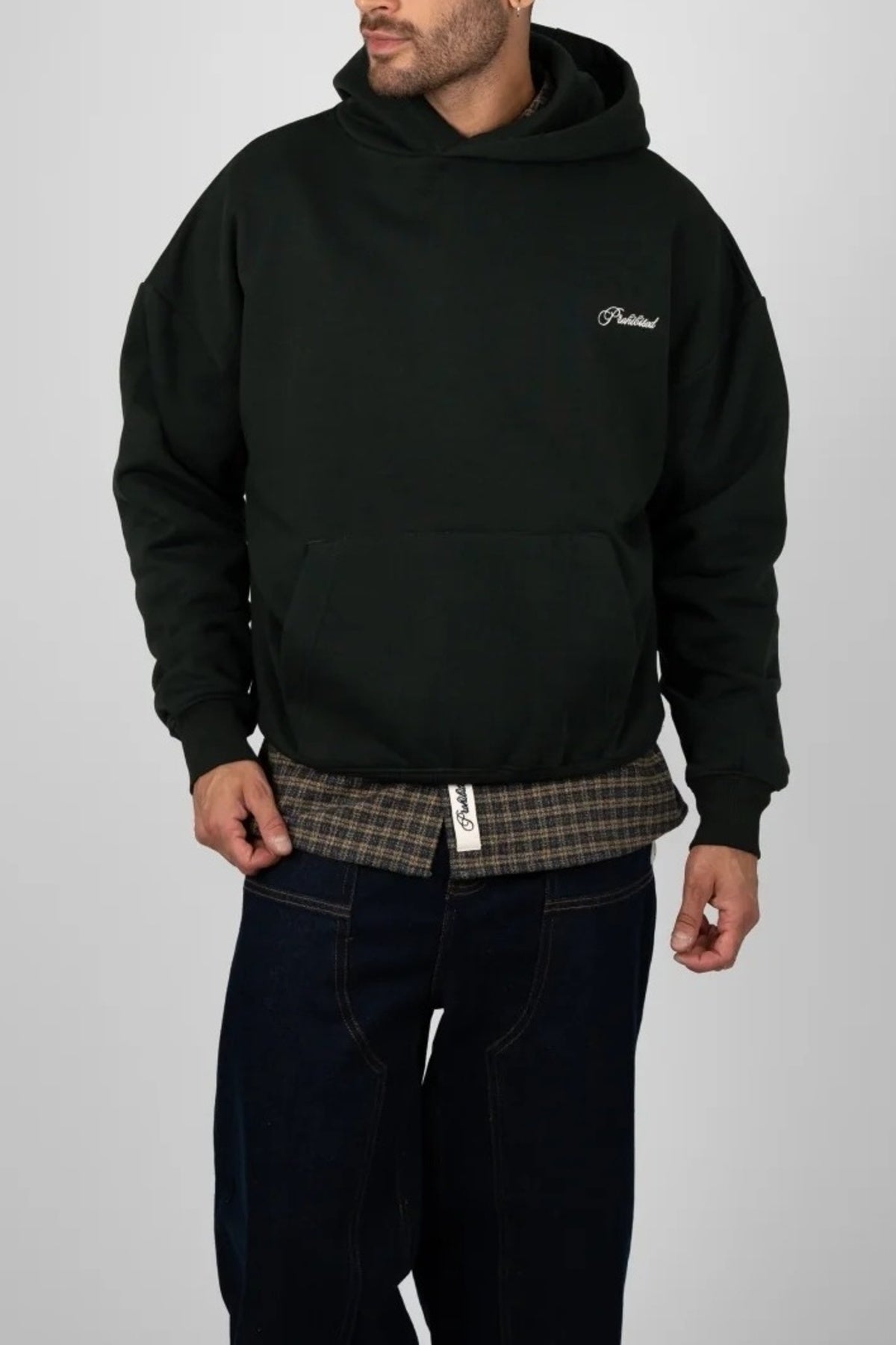 PROHIBITED TEXTILWAREN HOODIE en color  (1)