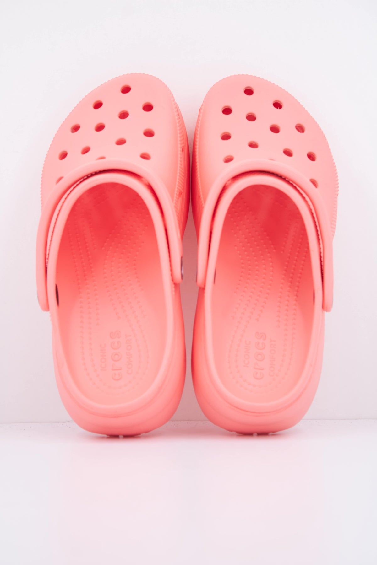 CROCS CLASSIC PLATFORM CLOG W en color ROSA (3)
