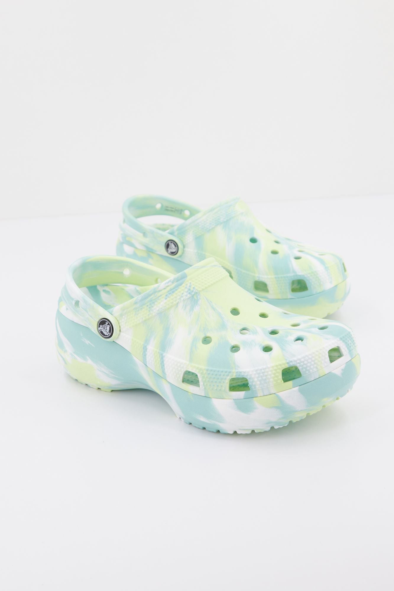 CROCS MARBLED en color AZUL (2)