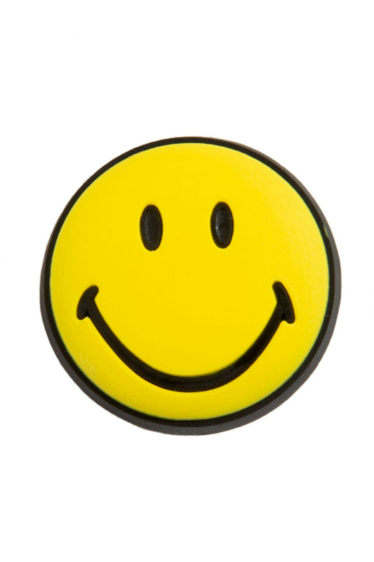 CROCS JIBBITS CHARMS  SMILEY BRAND SMILEY FACE en color AMARILLO (1)