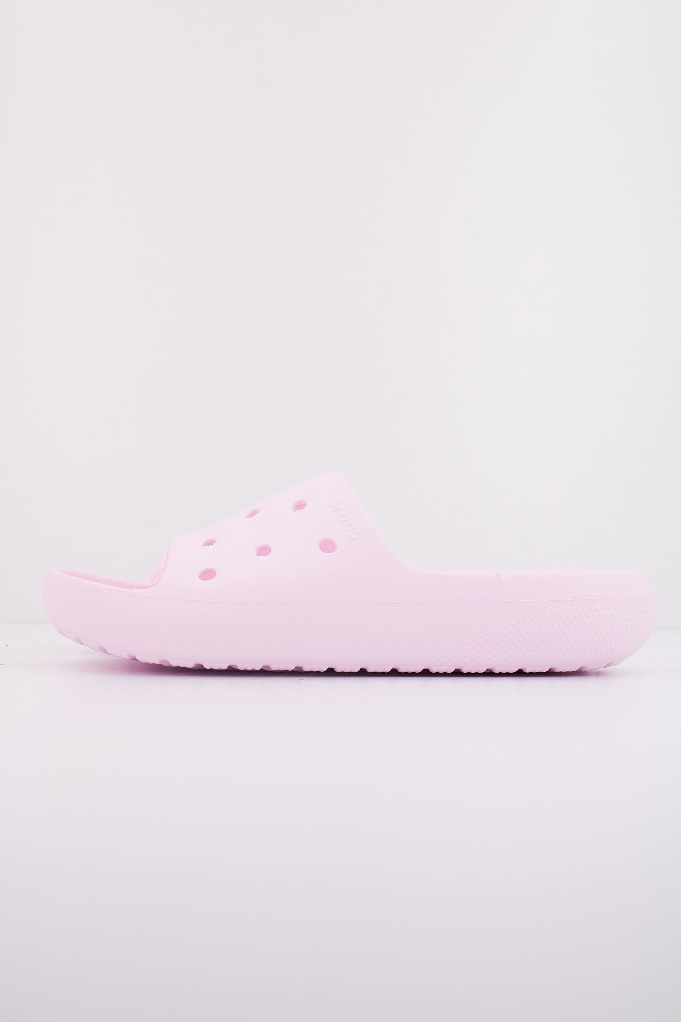 CROCS CLASSIC SLIDE V2 en color ROSA (1)