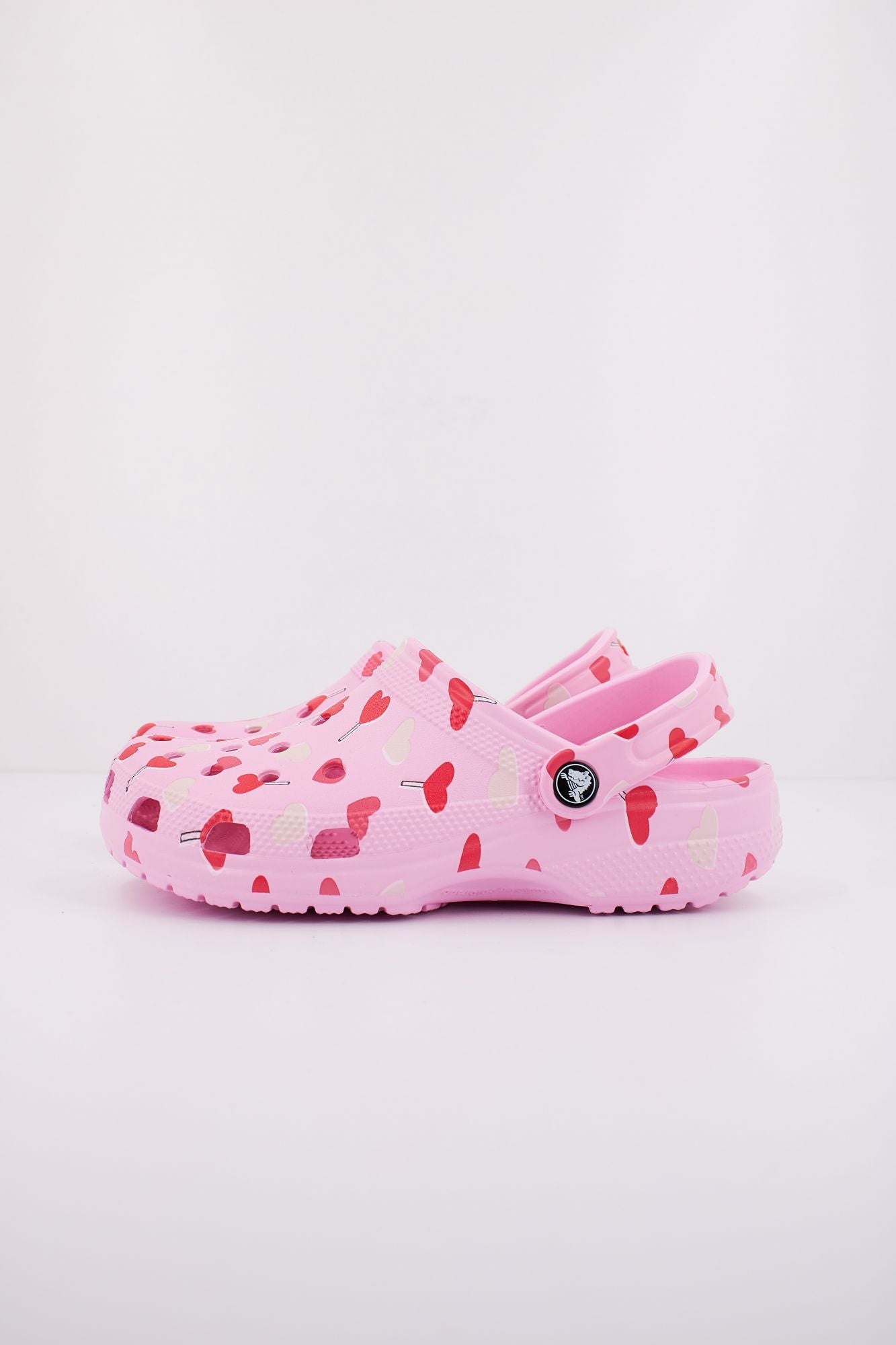 CROCS CLASSIC VDAY CLOG en color ROSA (1)