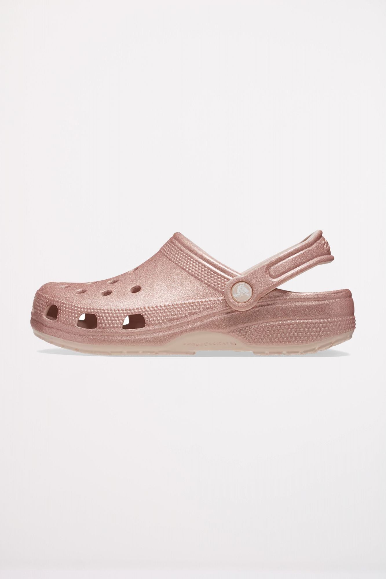 CROCS CLASSIC GLITTER CLOG en color ROSA (1)