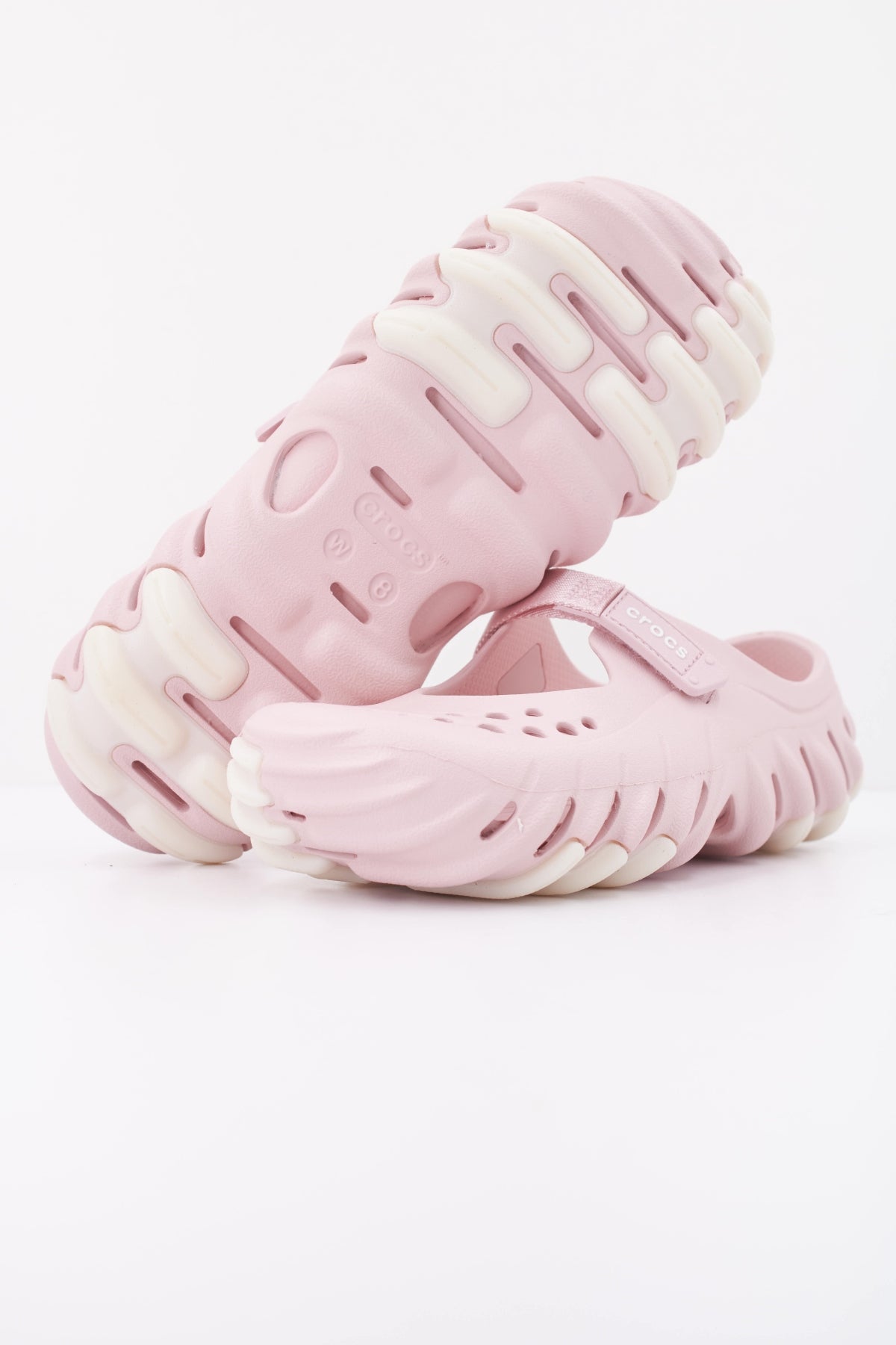 CROCS ECHO MARY JANE CLOG en color ROSA (5)