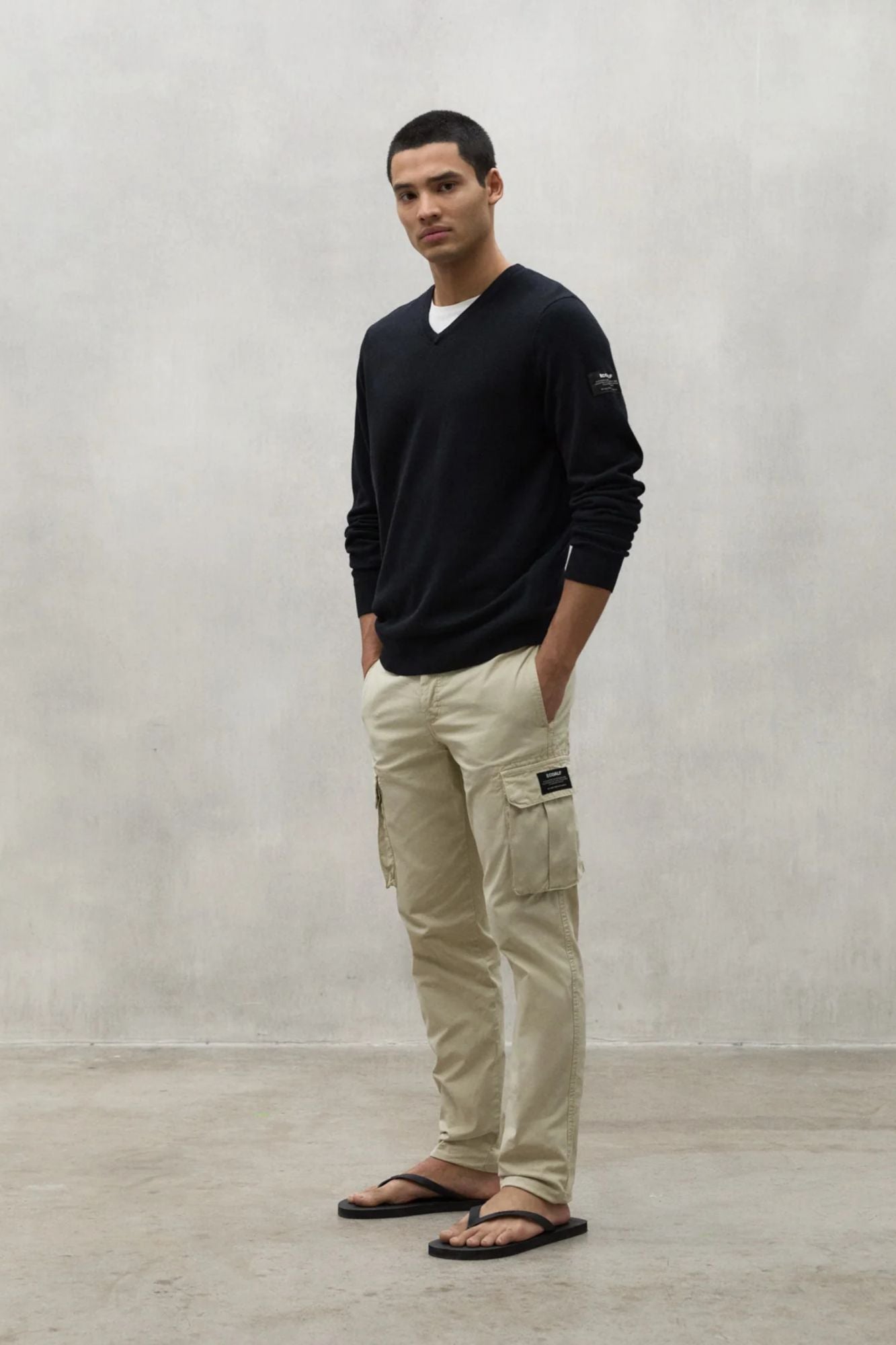 ECOALF ETHICARGOALF PANTS en color BEIS (4)