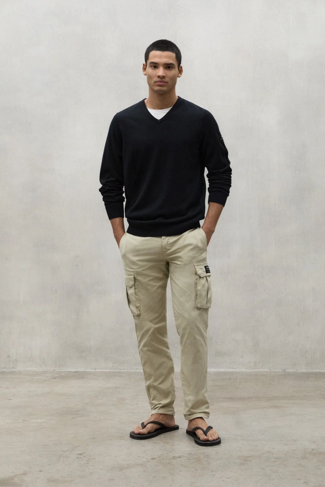 ECOALF ETHICARGOALF PANTS en color BEIS (5)