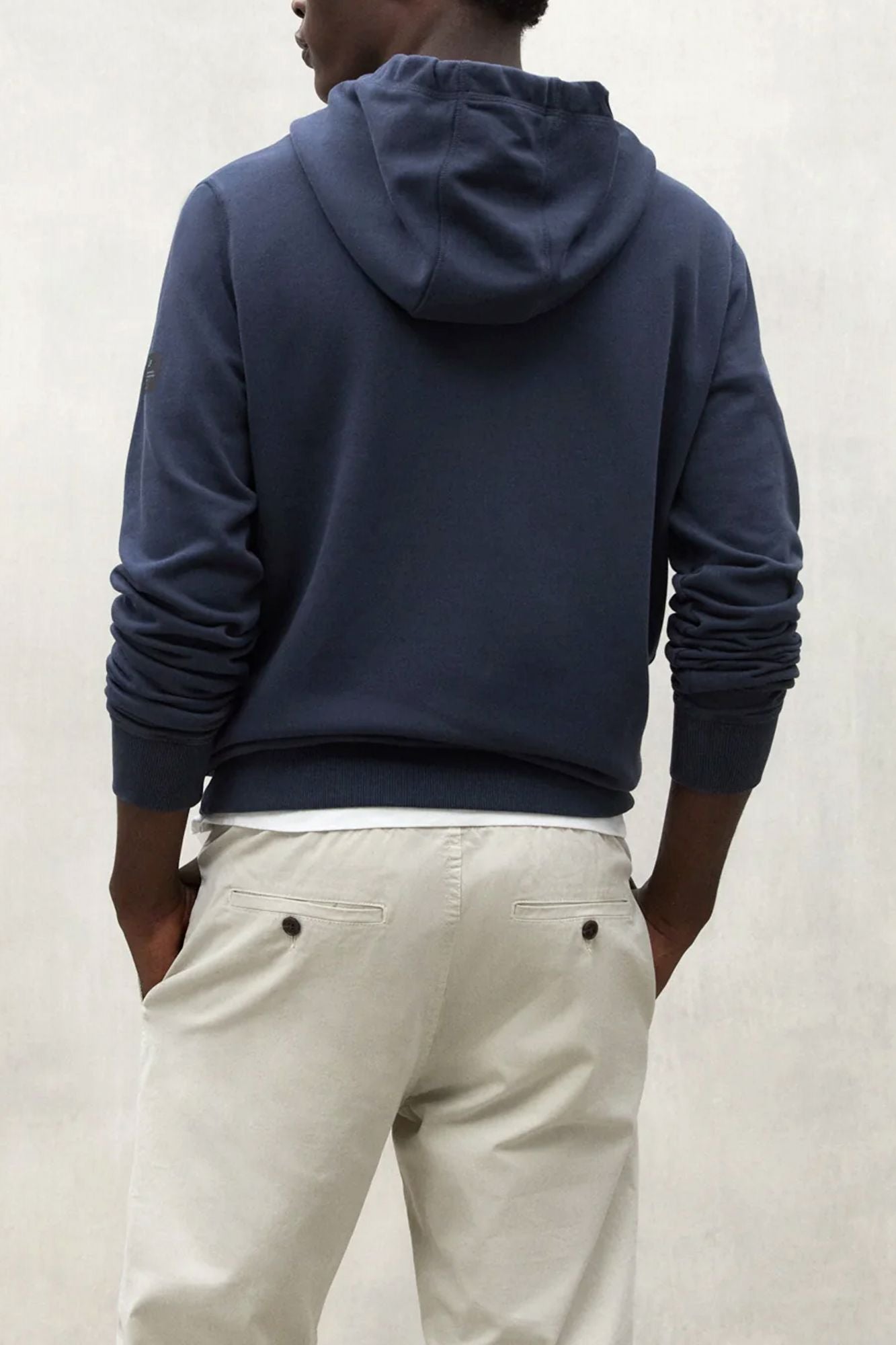 ECOALF RENA ALF SWEATSHIRT en color AZUL (3)