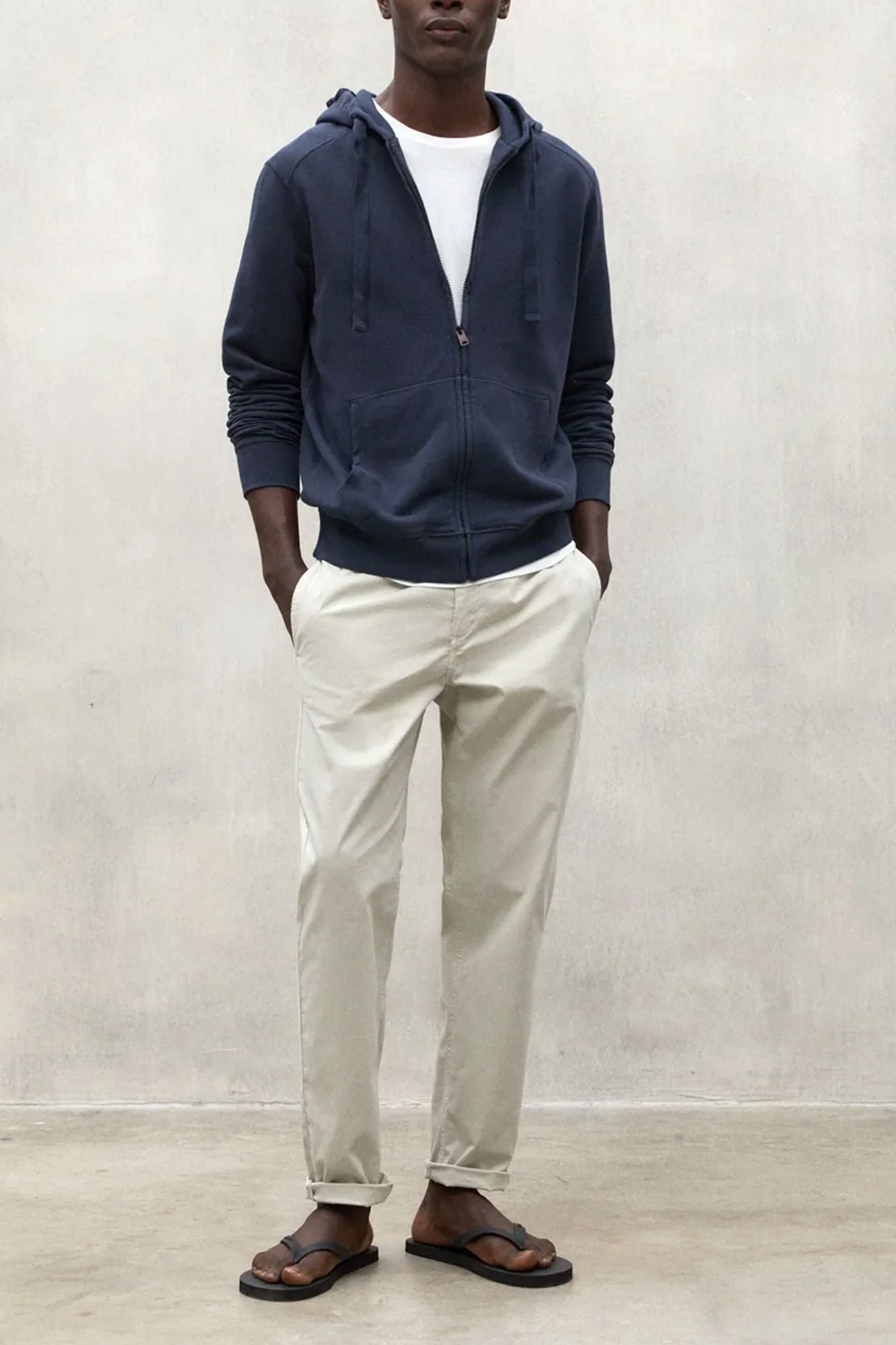 ECOALF RENA ALF SWEATSHIRT en color AZUL (4)