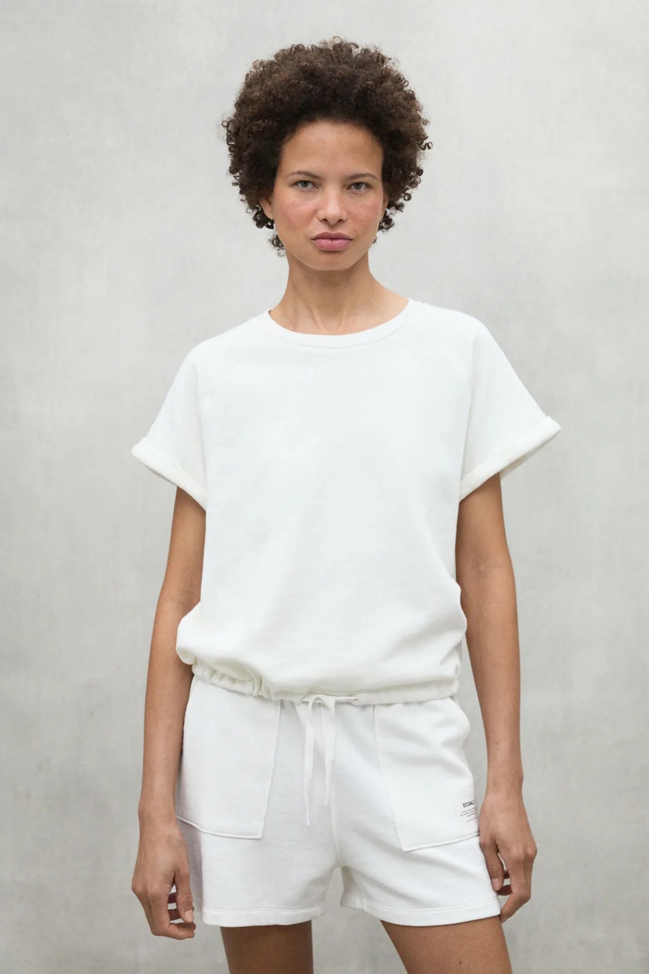 ECOALF REINEALF SWEATSHIRT en color BLANCO (1)