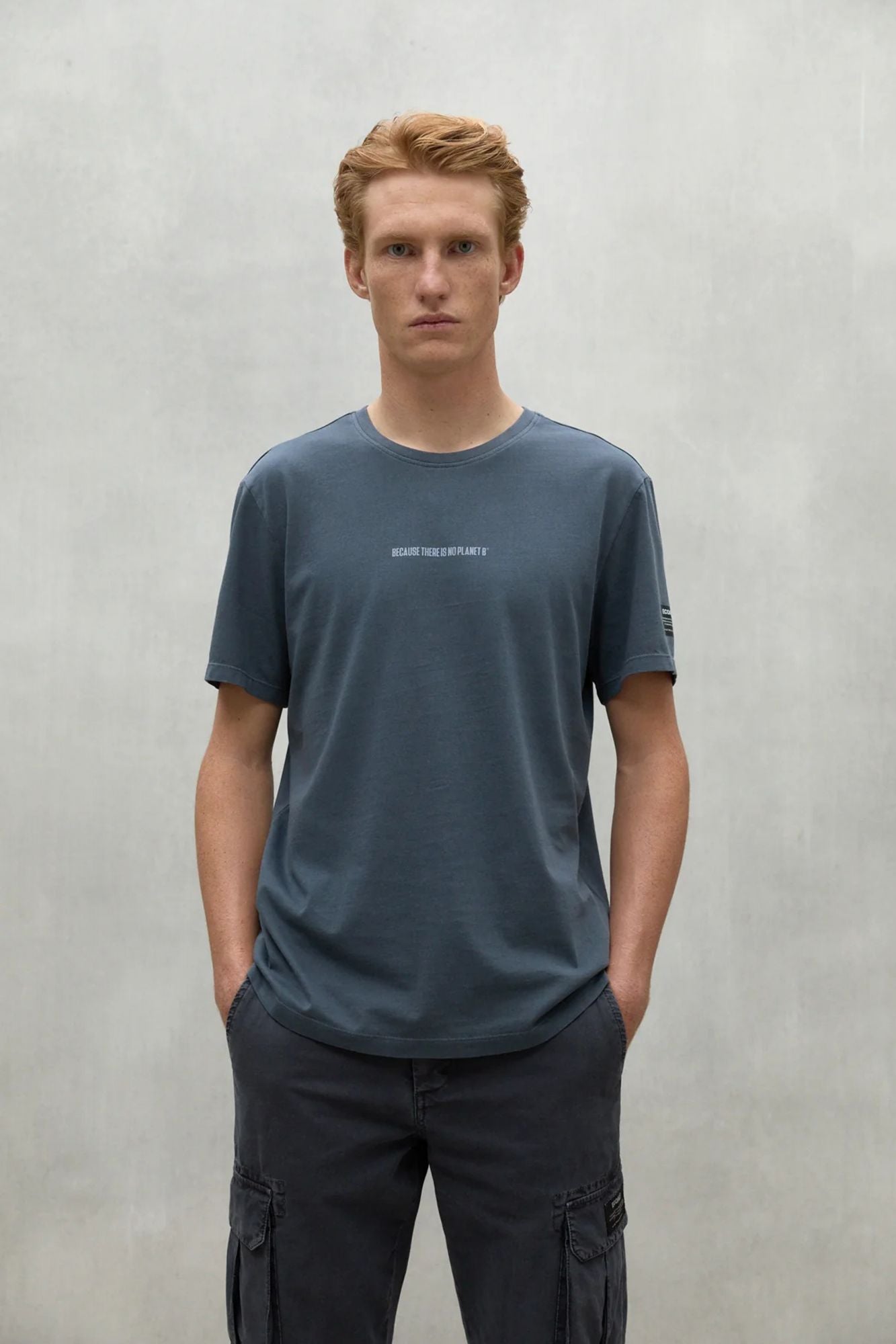 ECOALF ALMER ALF TSHIRT en color AZUL (1)