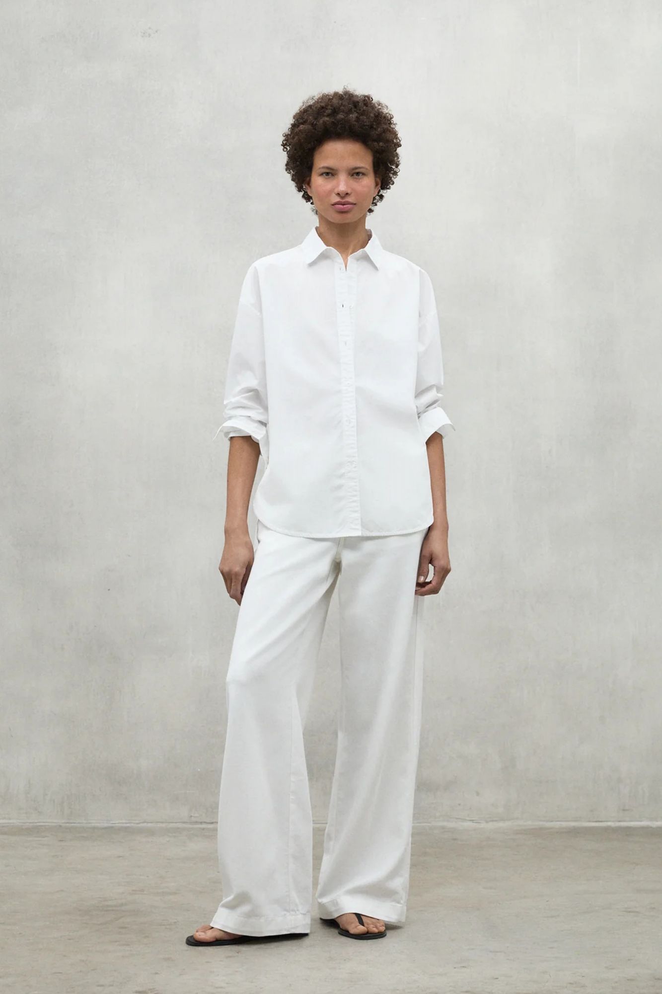 ECOALF DARIAALF LINEN SHIRT en color BLANCO (4)