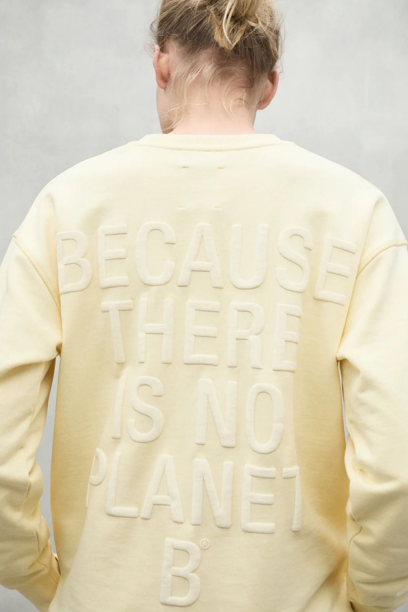 ECOALF STORMALF SWEATSHIRT en color AMARILLO (3)