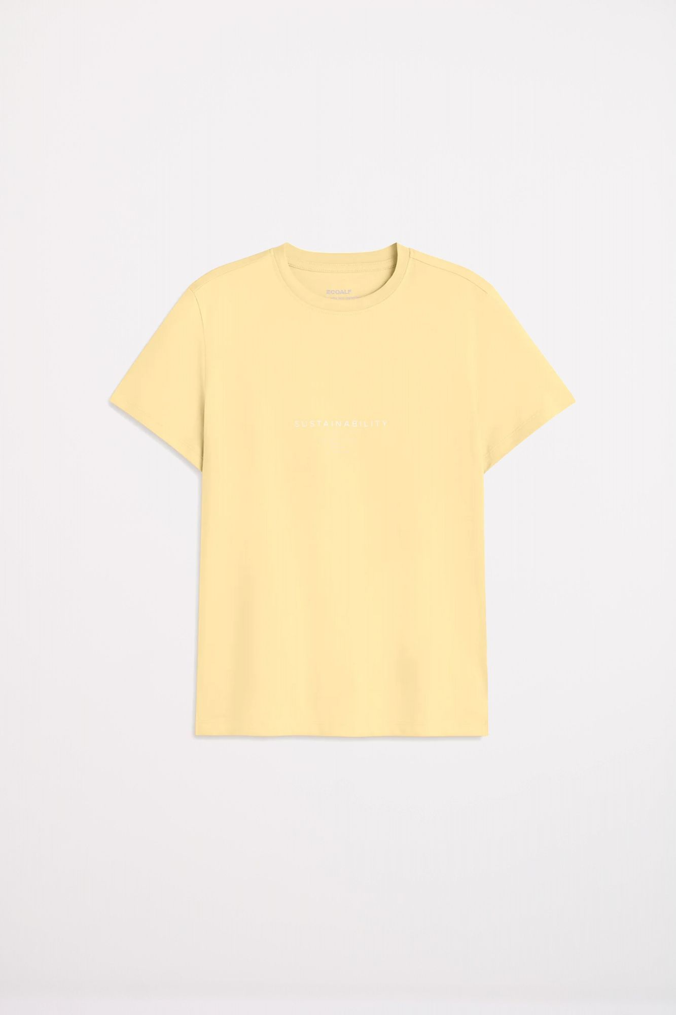 ECOALF SALCEALF T-SHIRT WOM en color AMARILLO (2)