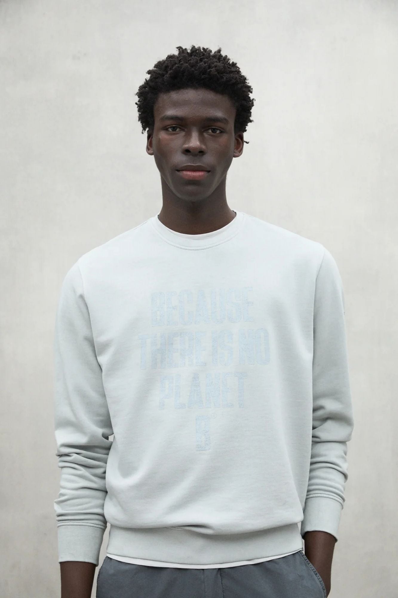 ECOALF BARDERAALF SWEATSHIR en color GRIS (1)