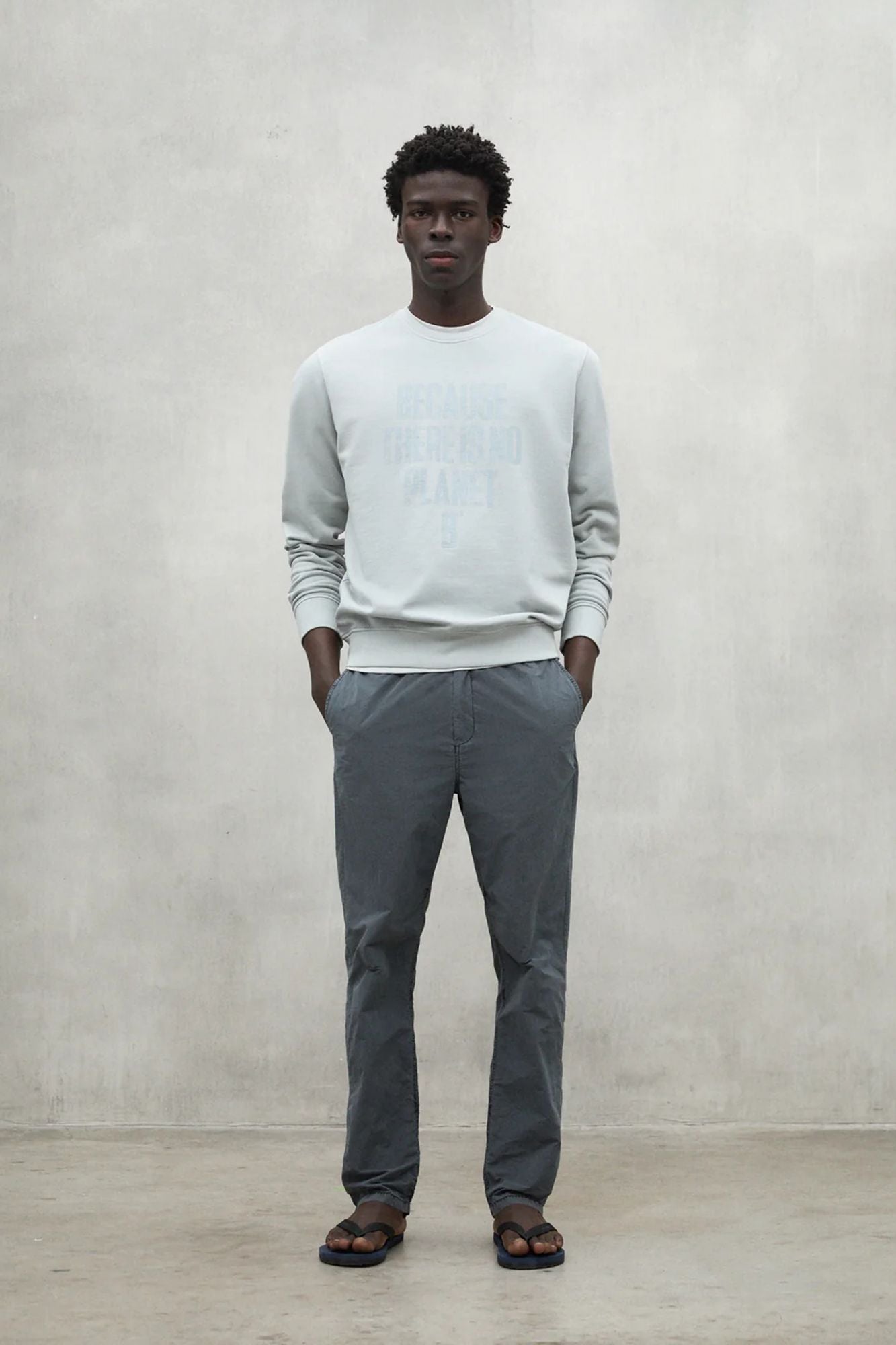 ECOALF BARDERAALF SWEATSHIR en color GRIS (4)