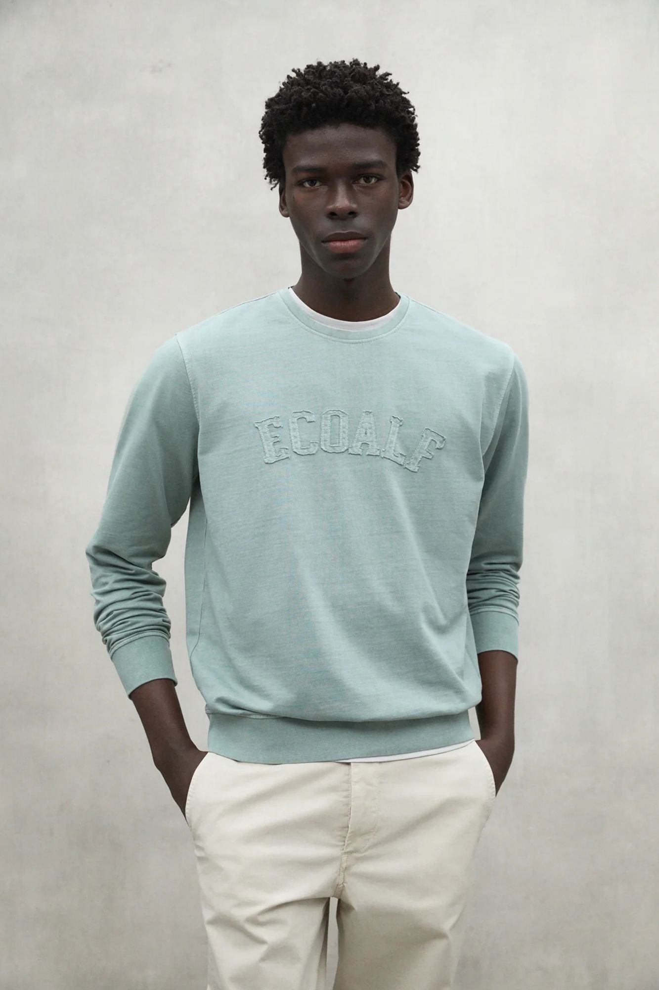 ECOALF KOLOAALF SWEATSHIRT en color VERDE (1)