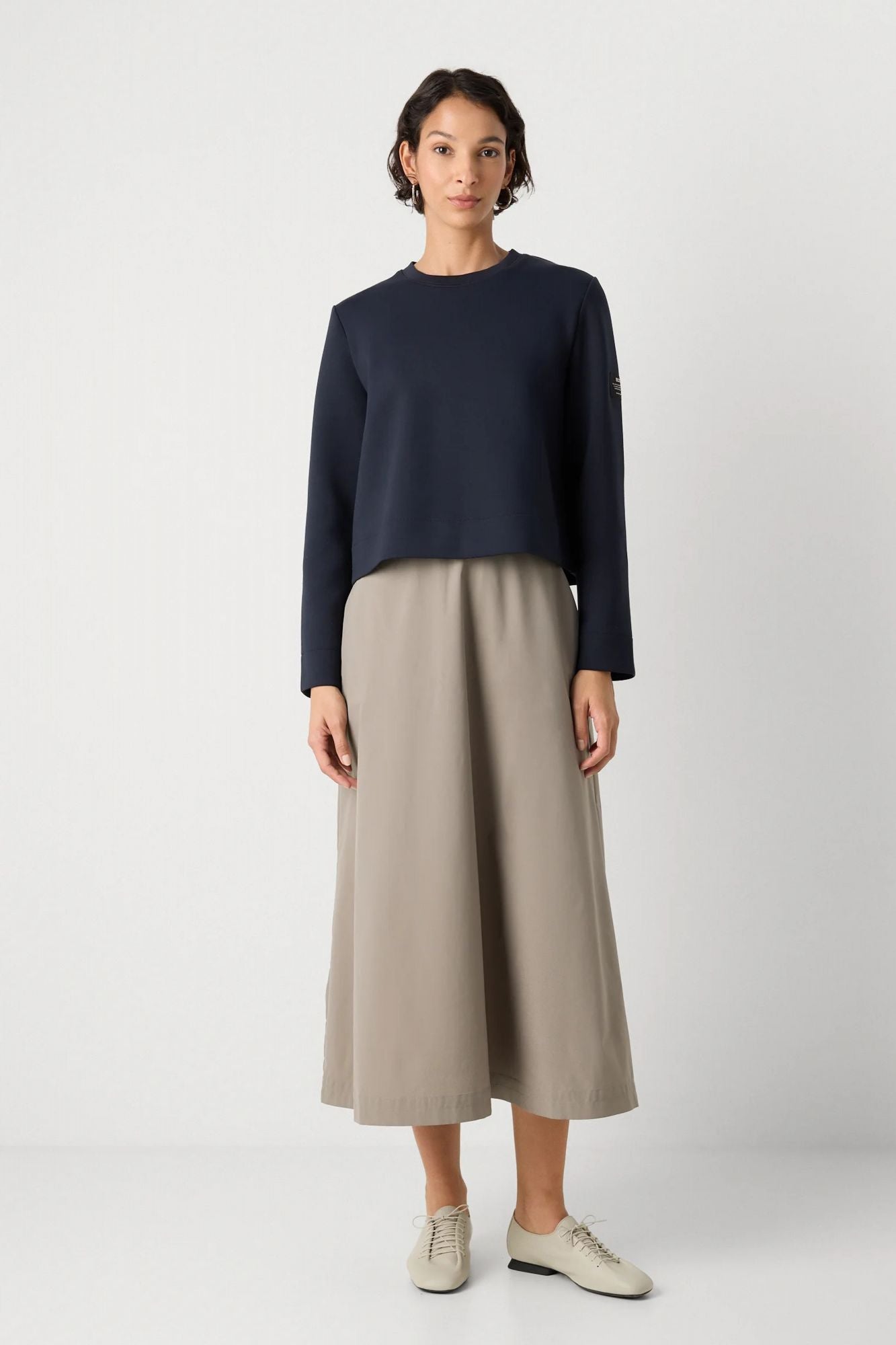 ECOALF MORGAN DRESS en color AZUL (1)