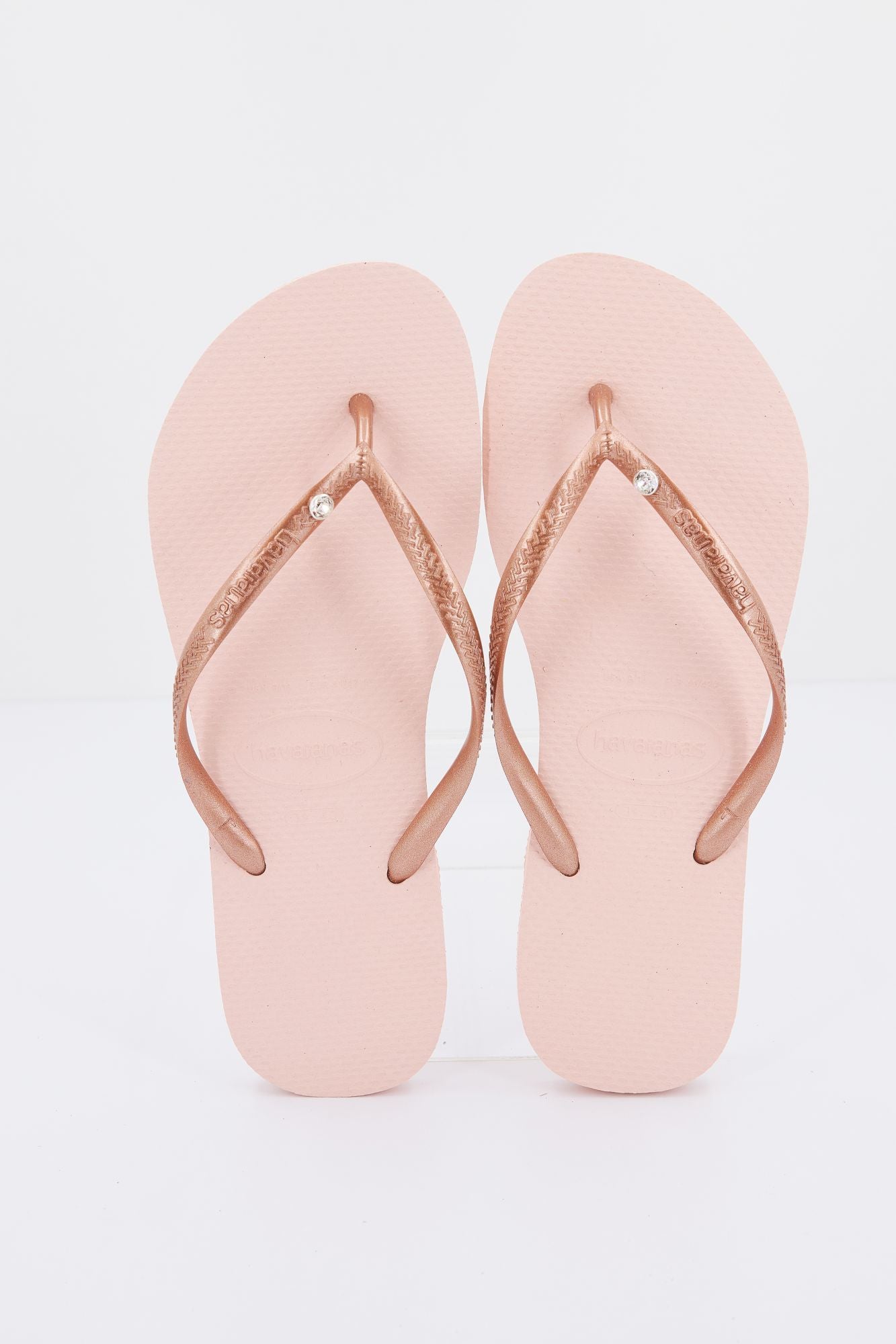 HAVAIANAS SLIM CRYSTAL SW II en color ROSA (1)