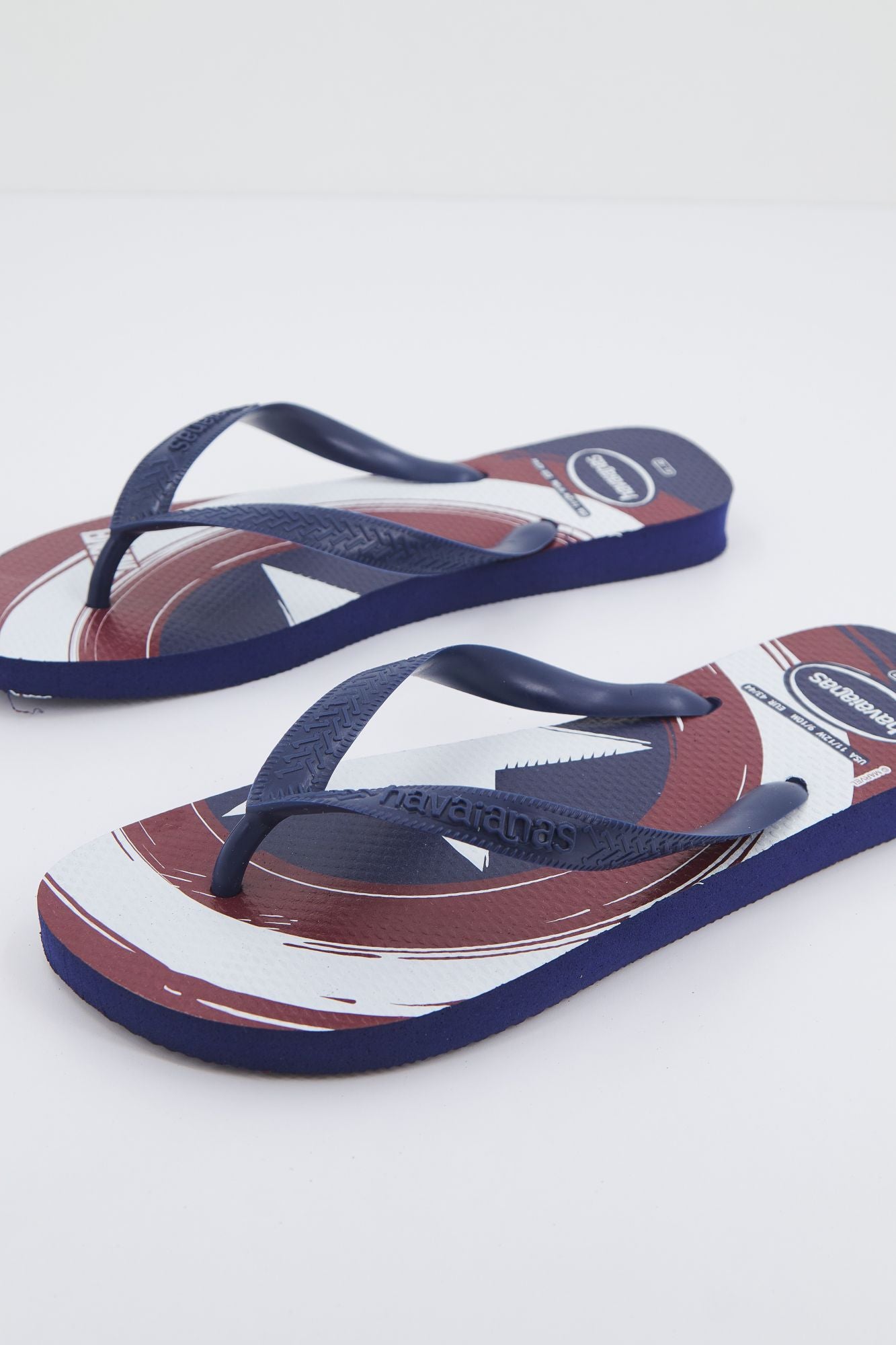HAVAIANAS TOP MARVEL LOGOMANIA en color AZUL (2)