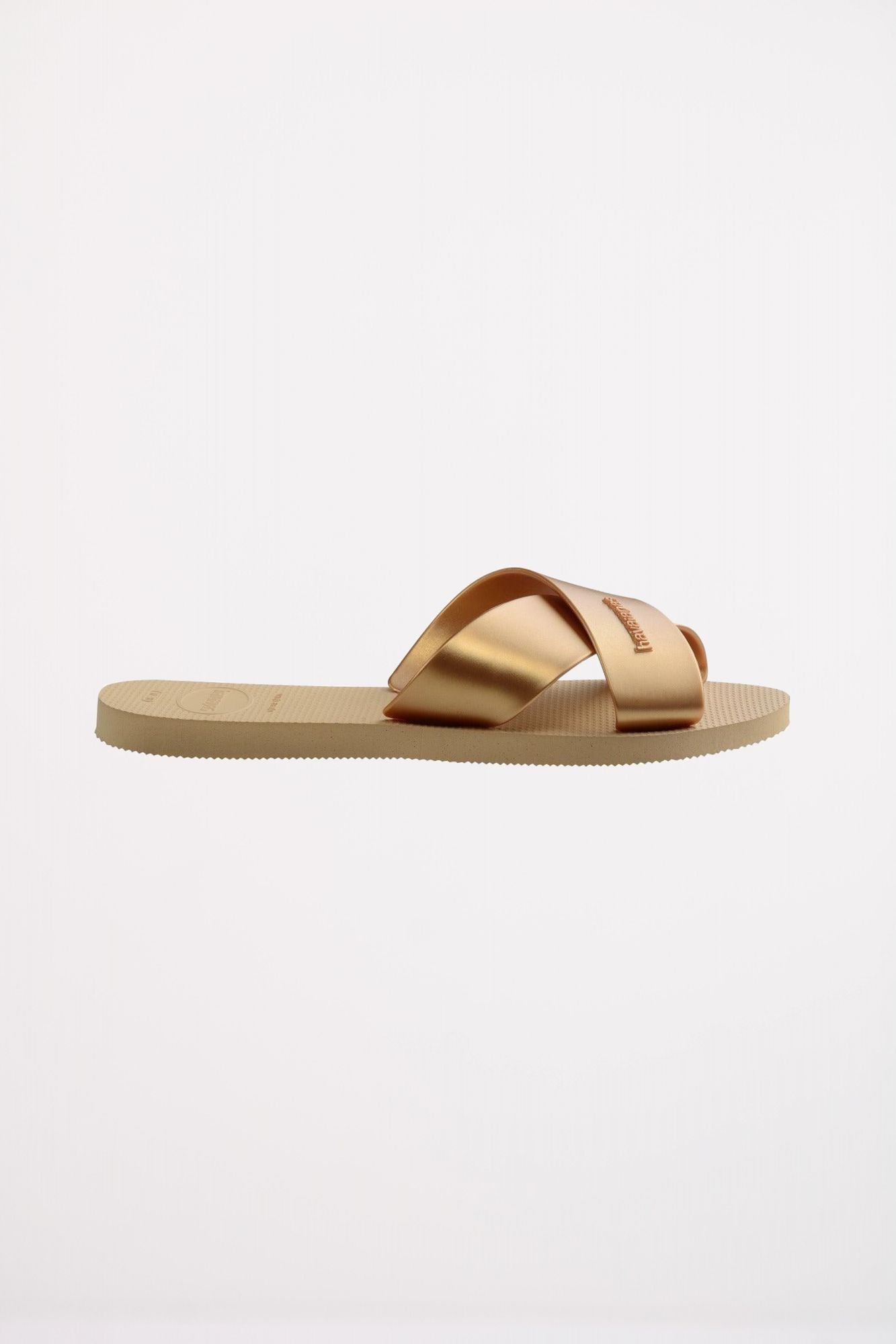 HAVAIANAS AQUA METALLIC en color BRONCE (3)