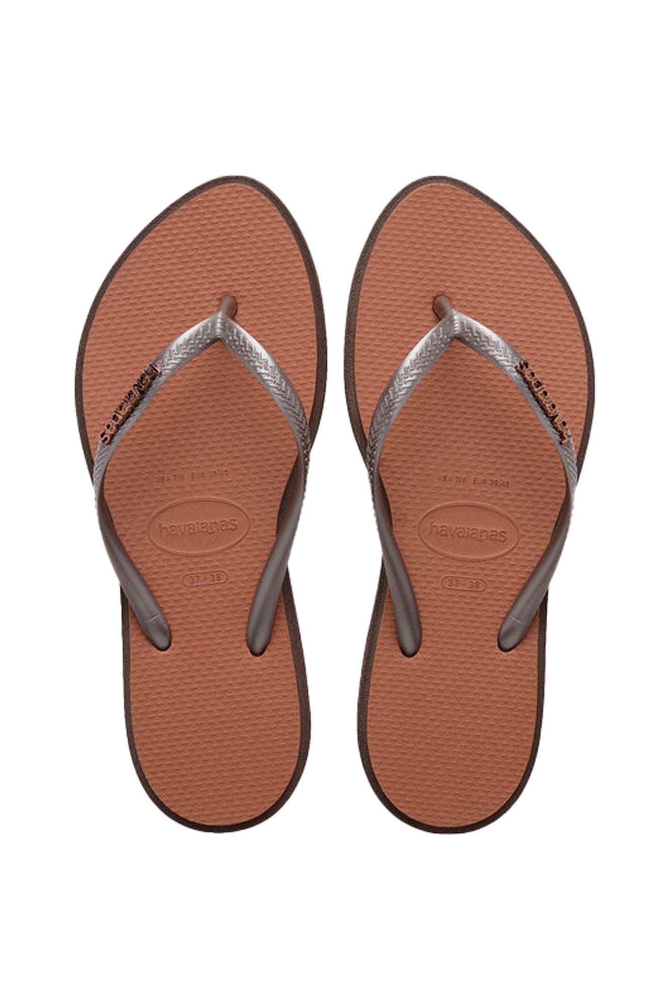HAVAIANAS SLIM POINT en color MARRON (1)