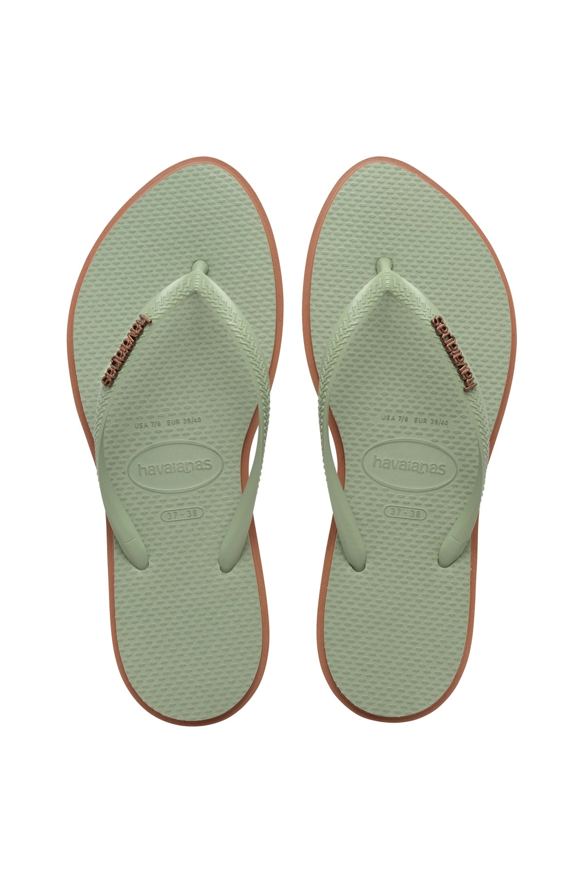HAVAIANAS SLIM POINT en color VERDE (1)