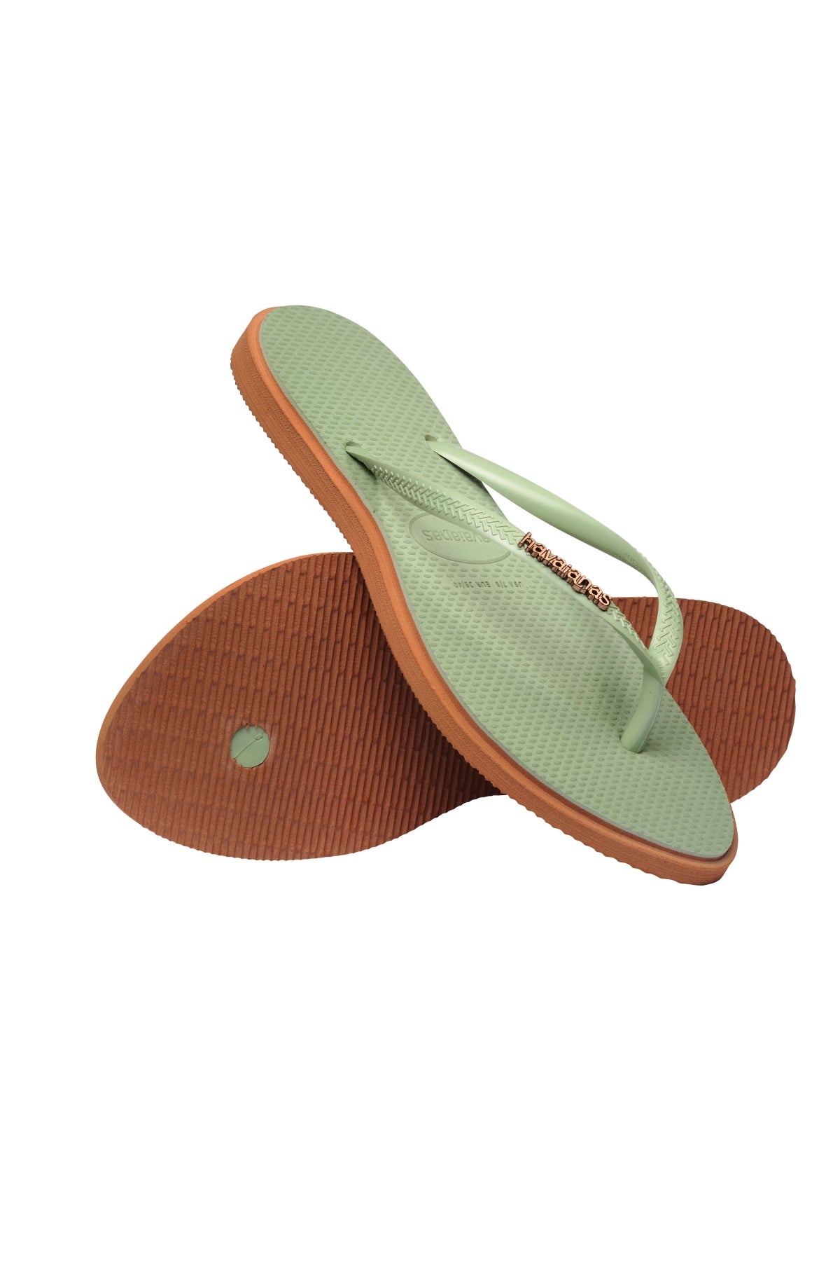 HAVAIANAS SLIM POINT en color VERDE (4)