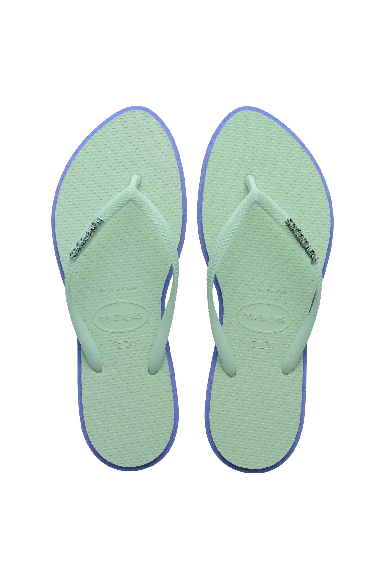 HAVAIANAS SLIM POINT en color VERDE (1)