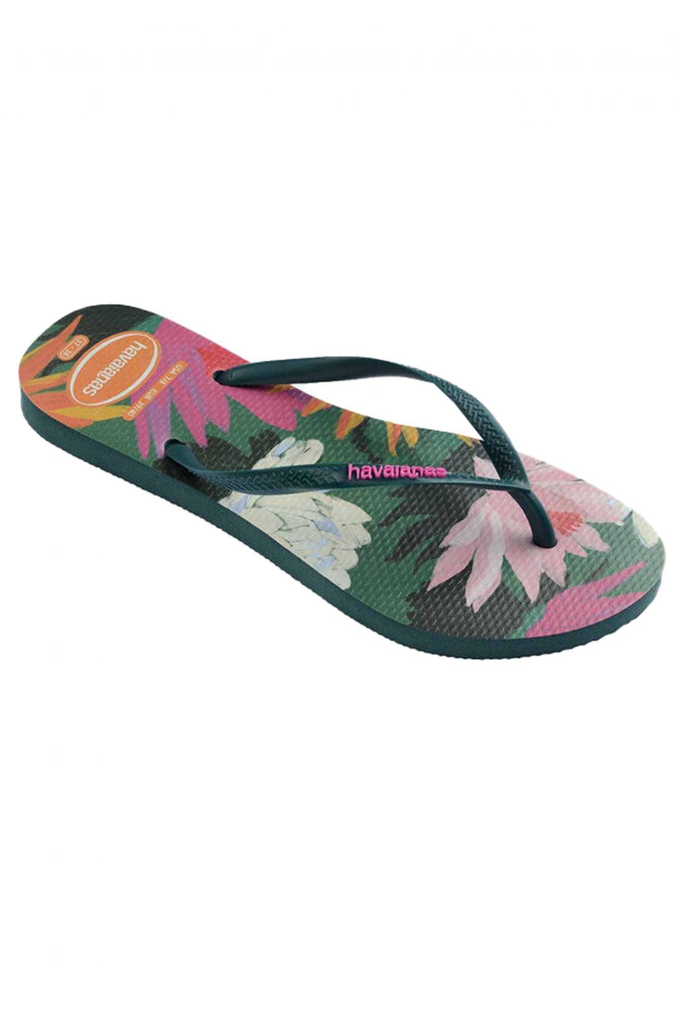 HAVAIANAS SLIM SUMMER en color VERDE (2)