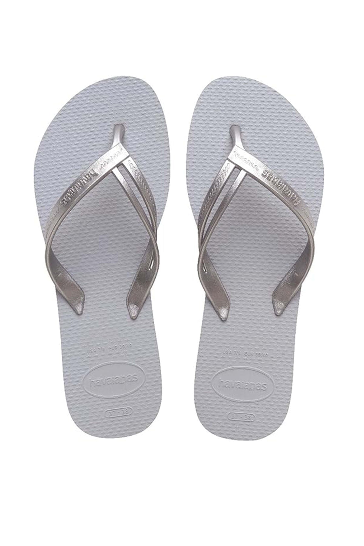 HAVAIANAS ELEGANCE en color PLATA (1)