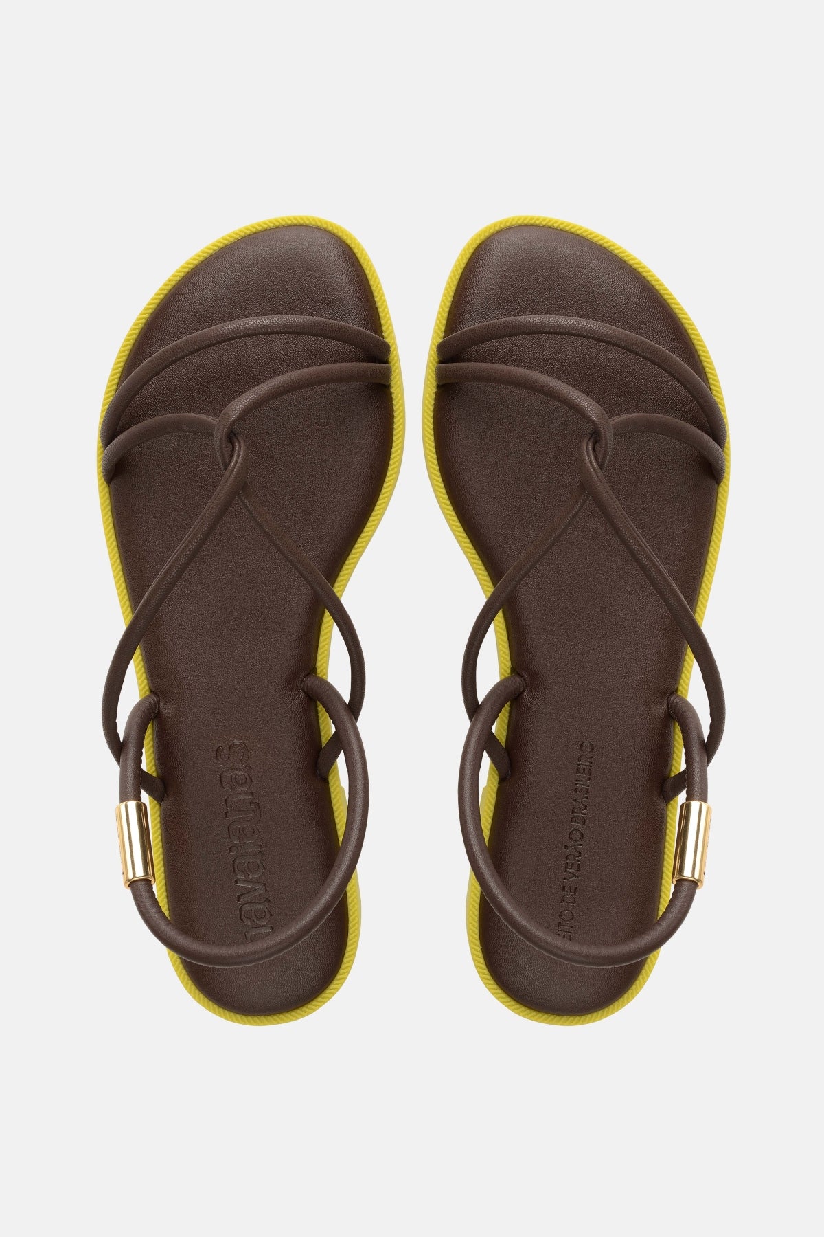 HAVAIANAS UNA MANGA en color MARRON (1)