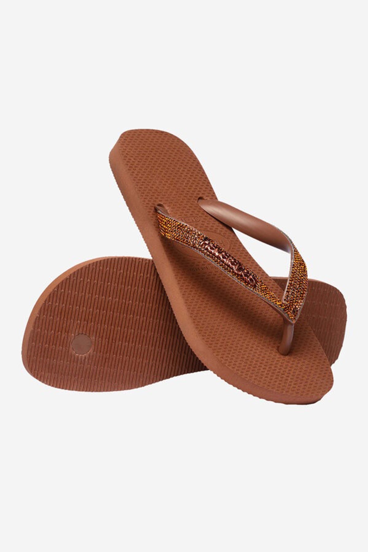 HAVAIANAS HAV. TOP GLOW en color MARRON (4)