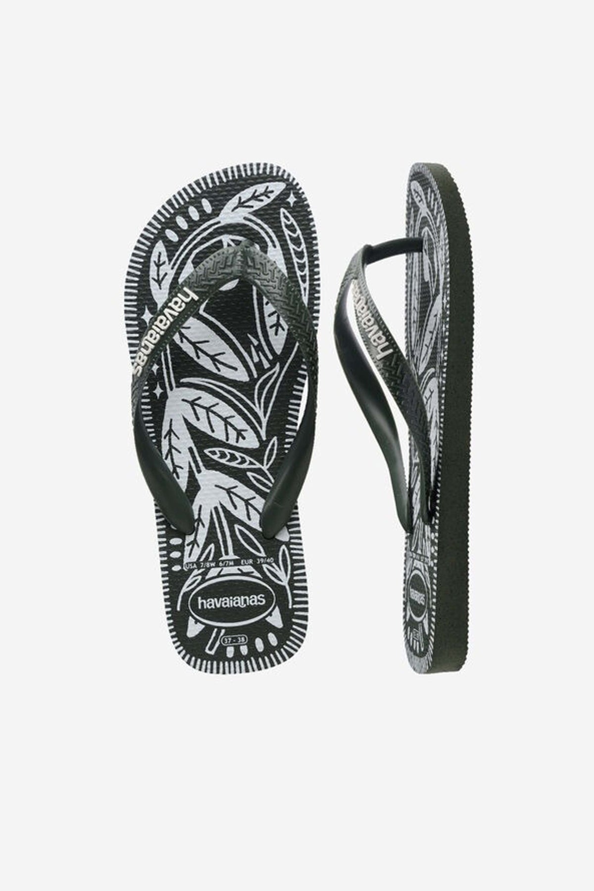 HAVAIANAS 4150744H  en color VERDE (3)