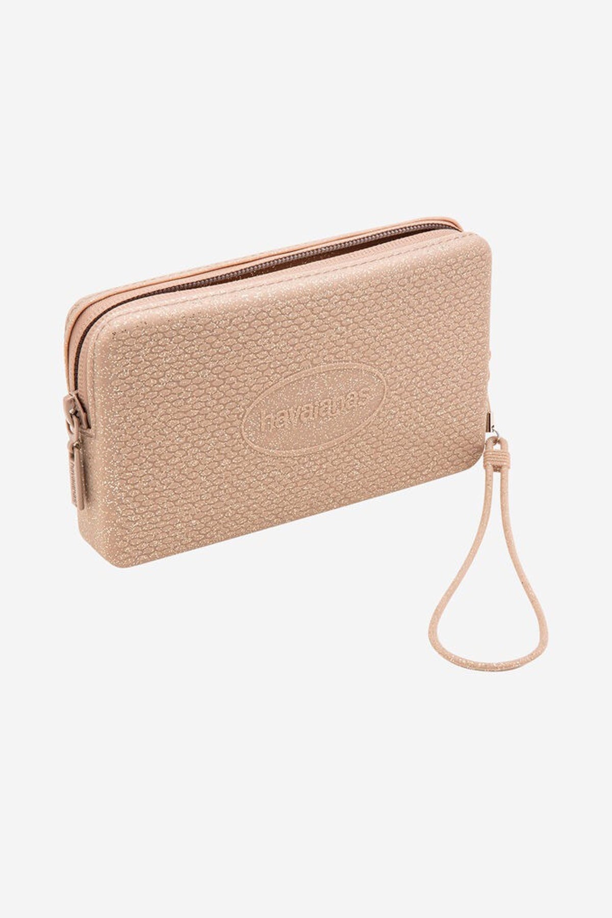 HAVAIANAS MINI BAG PLUS GLITTER en color ORO (2)