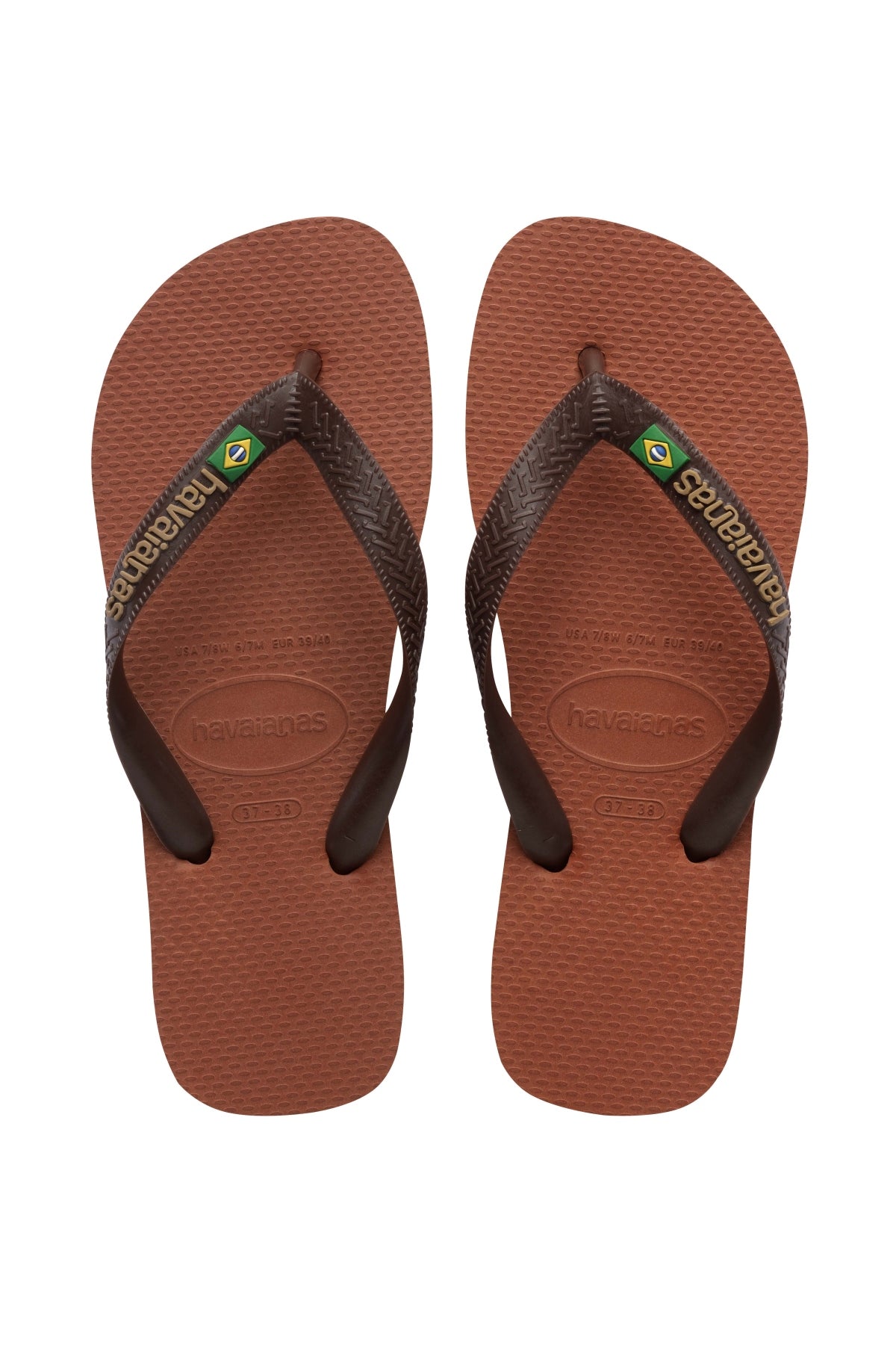HAVAIANAS  BRASIL LOGO en color MARRON (1)
