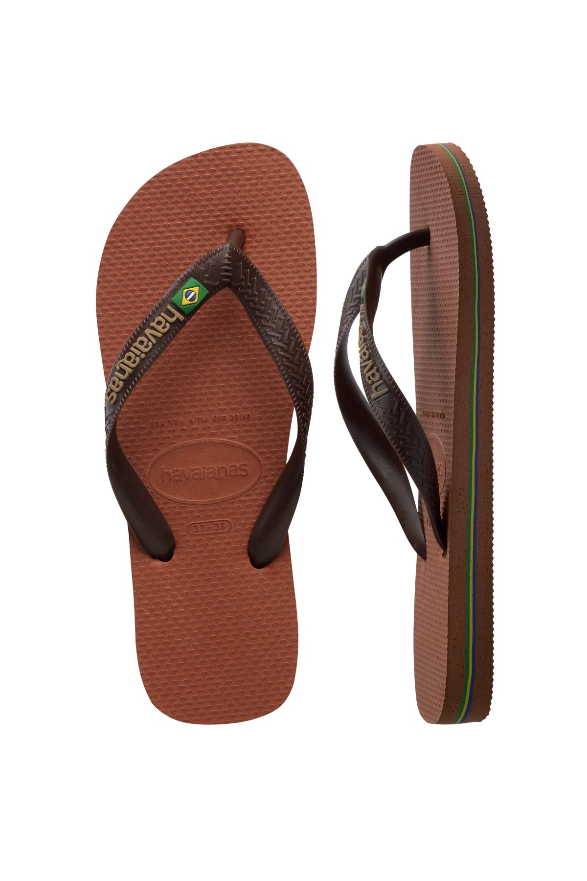 HAVAIANAS  BRASIL LOGO en color MARRON (3)