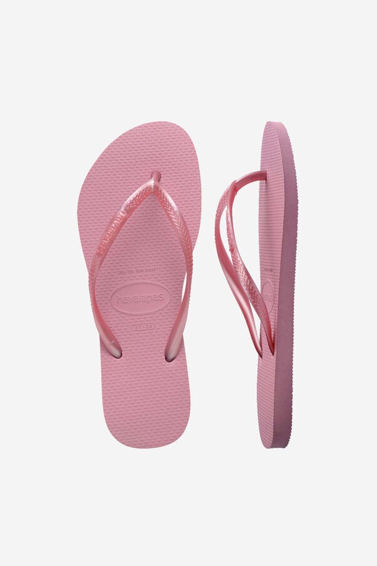 HAVAIANAS  SLIM  en color BRONCE (3)