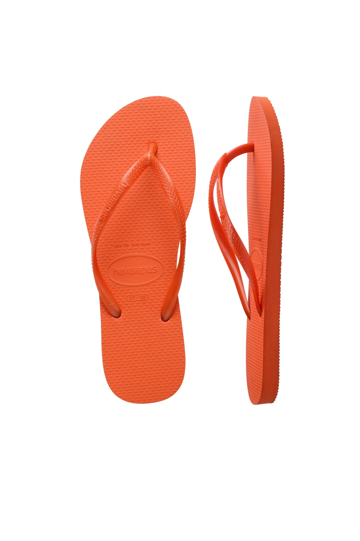 HAVAIANAS  SLIM  en color NARANJA (3)