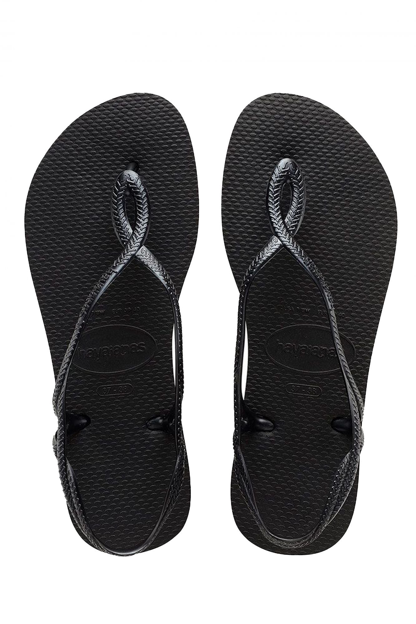 HAVAIANAS LUNA en color NEGRO (1)