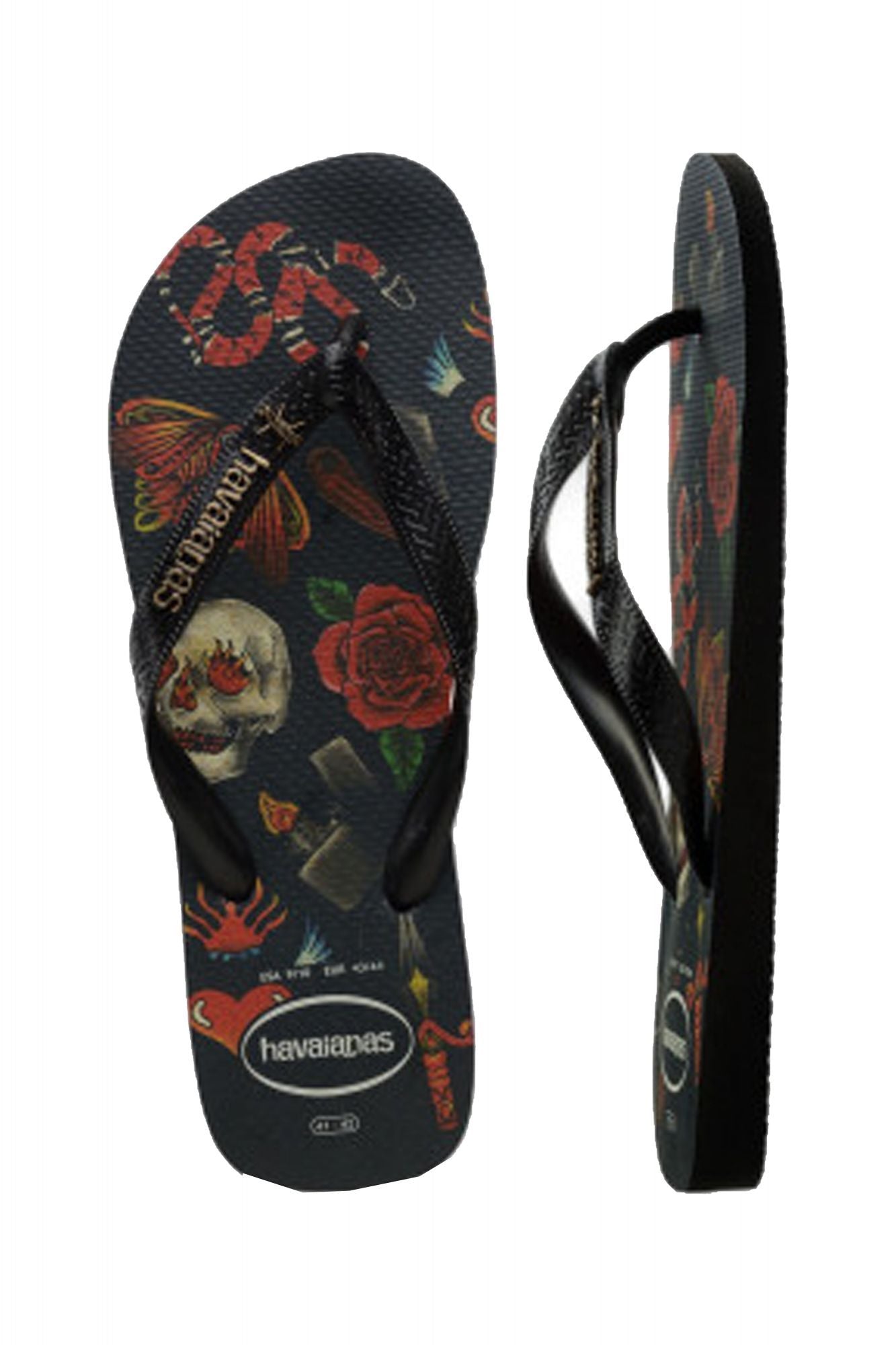 HAVAIANAS TOP TRIBO en color NEGRO (3)
